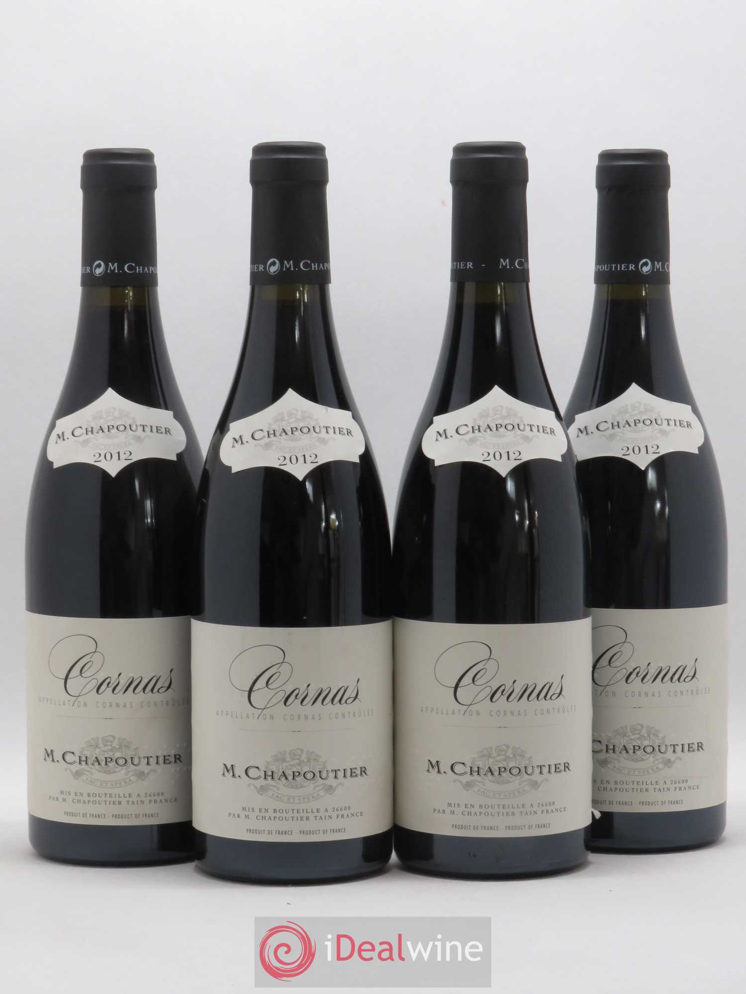 Cornas - 2012 - Posten von 4 Flaschen - 0