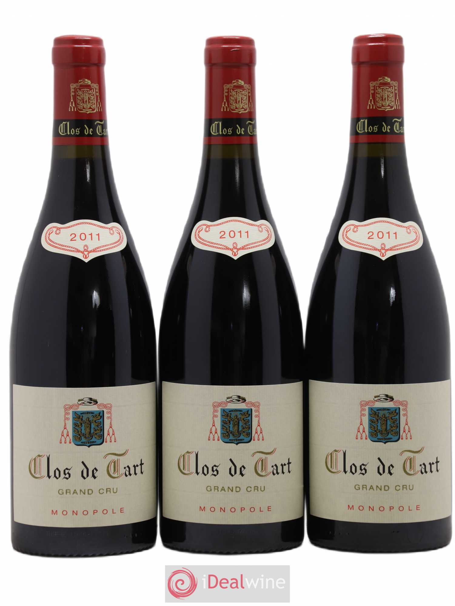 Clos de Tart Grand Cru Clos de Tart 2011 - Lot de 3 bouteilles - 0