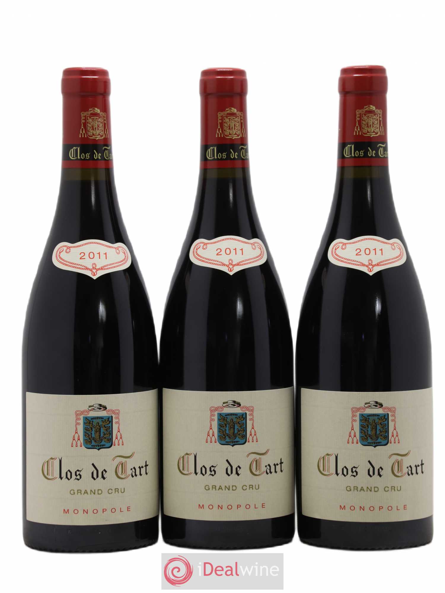 Clos de Tart Grand Cru Clos de Tart 2011 - Lot de 3 bouteilles - 0
