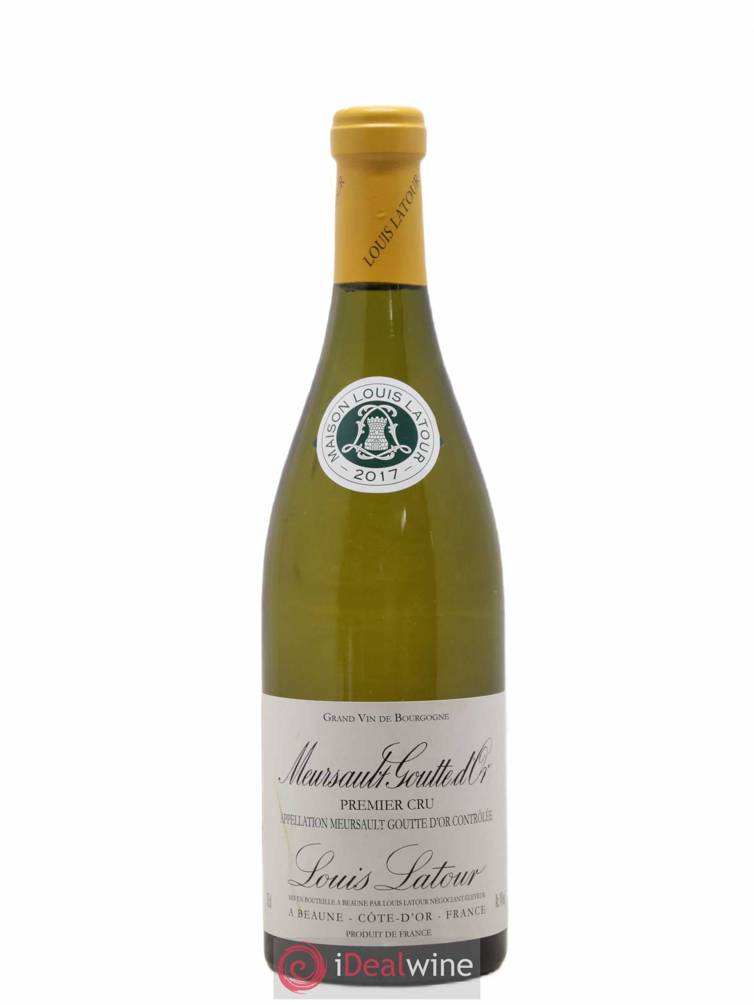 Meursault 1er Cru Goutte d'or Louis Latour 2017 - Lot de 1 bouteille - 0