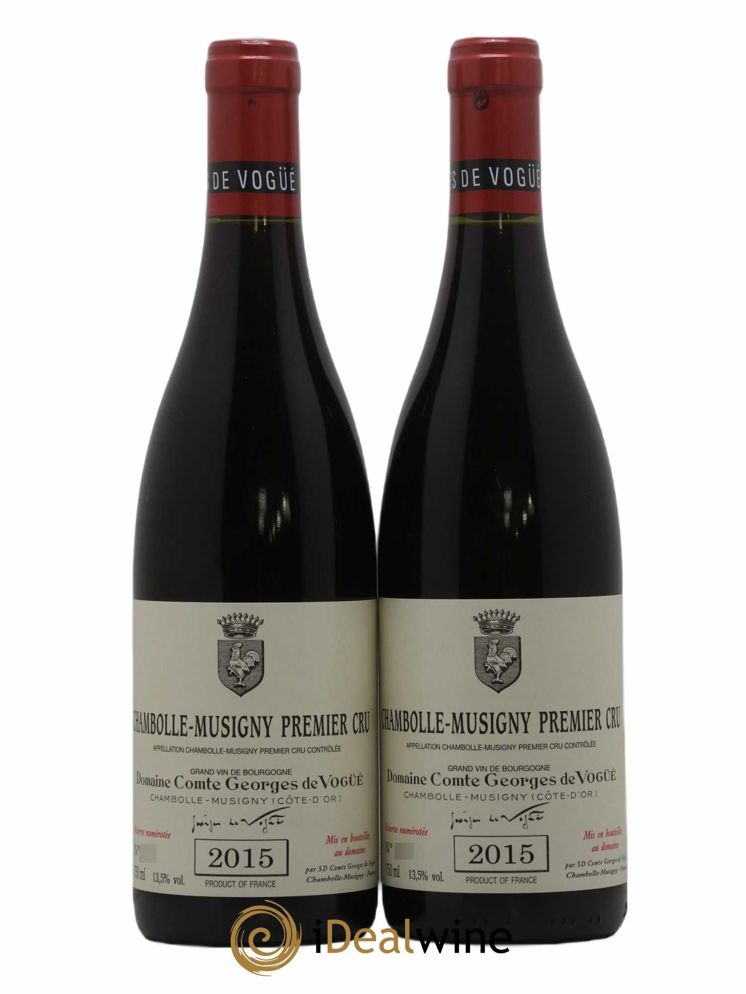 Chambolle-Musigny 1er Cru Comte Georges de Vogüé 2015 - Lot de 2 bouteilles - 0
