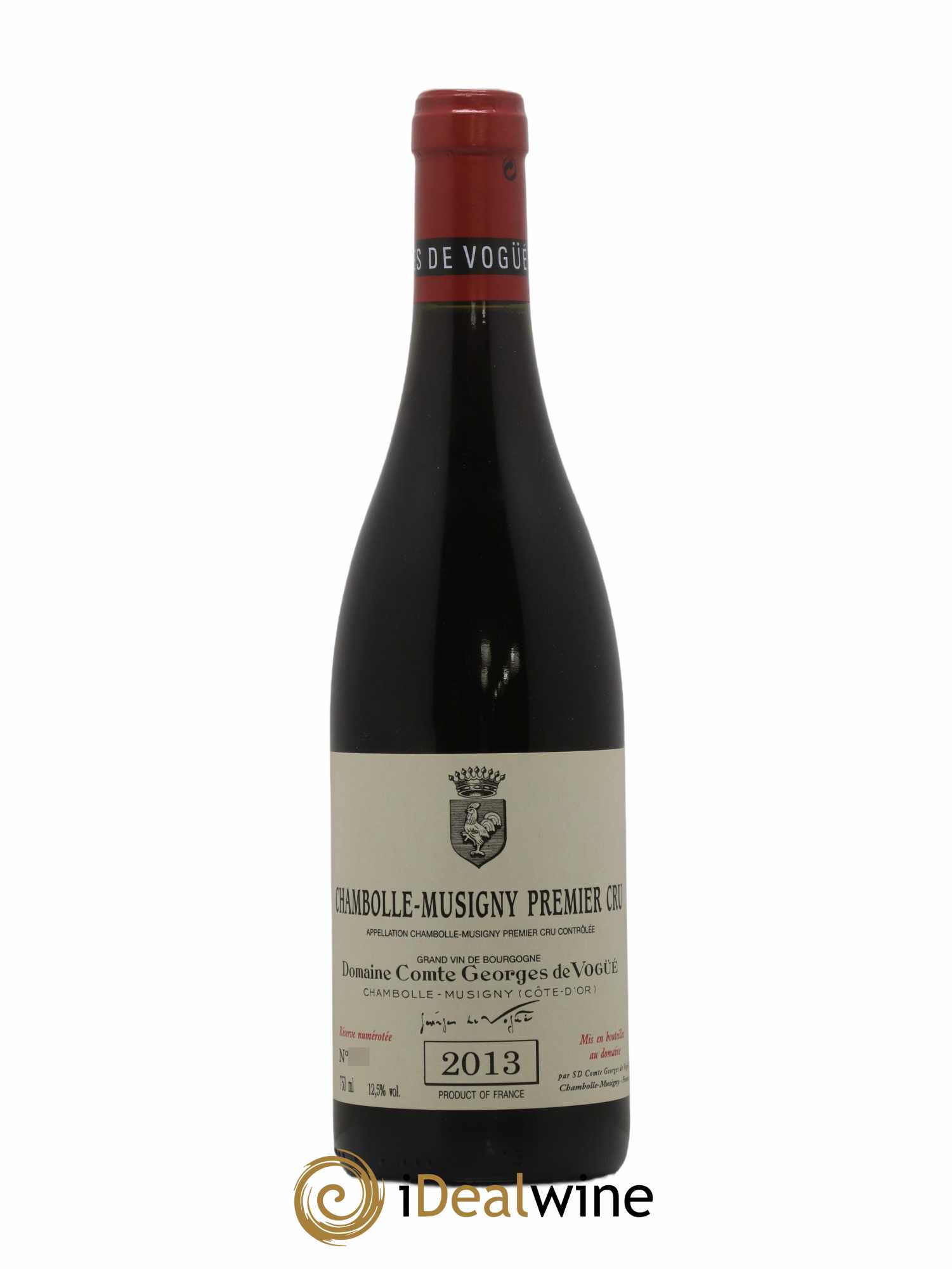 Chambolle-Musigny 1er Cru Comte Georges de Vogüé 2013 - Lot de 1 bouteille - 0