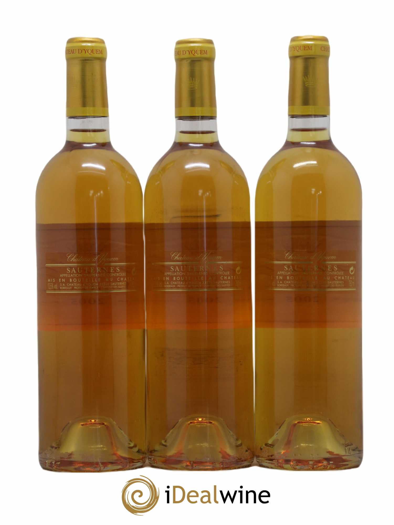 Château d' Yquem 1er Cru Classé Supérieur 2005 - Lotto di 12 bottiglie - 4
