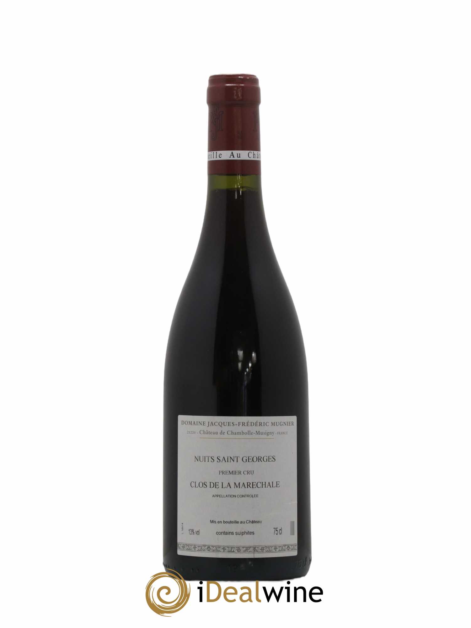 Nuits-Saint-Georges 1er Cru Clos de La Maréchale Jacques-Frédéric Mugnier 2014 - Lot de 1 bouteille - 1