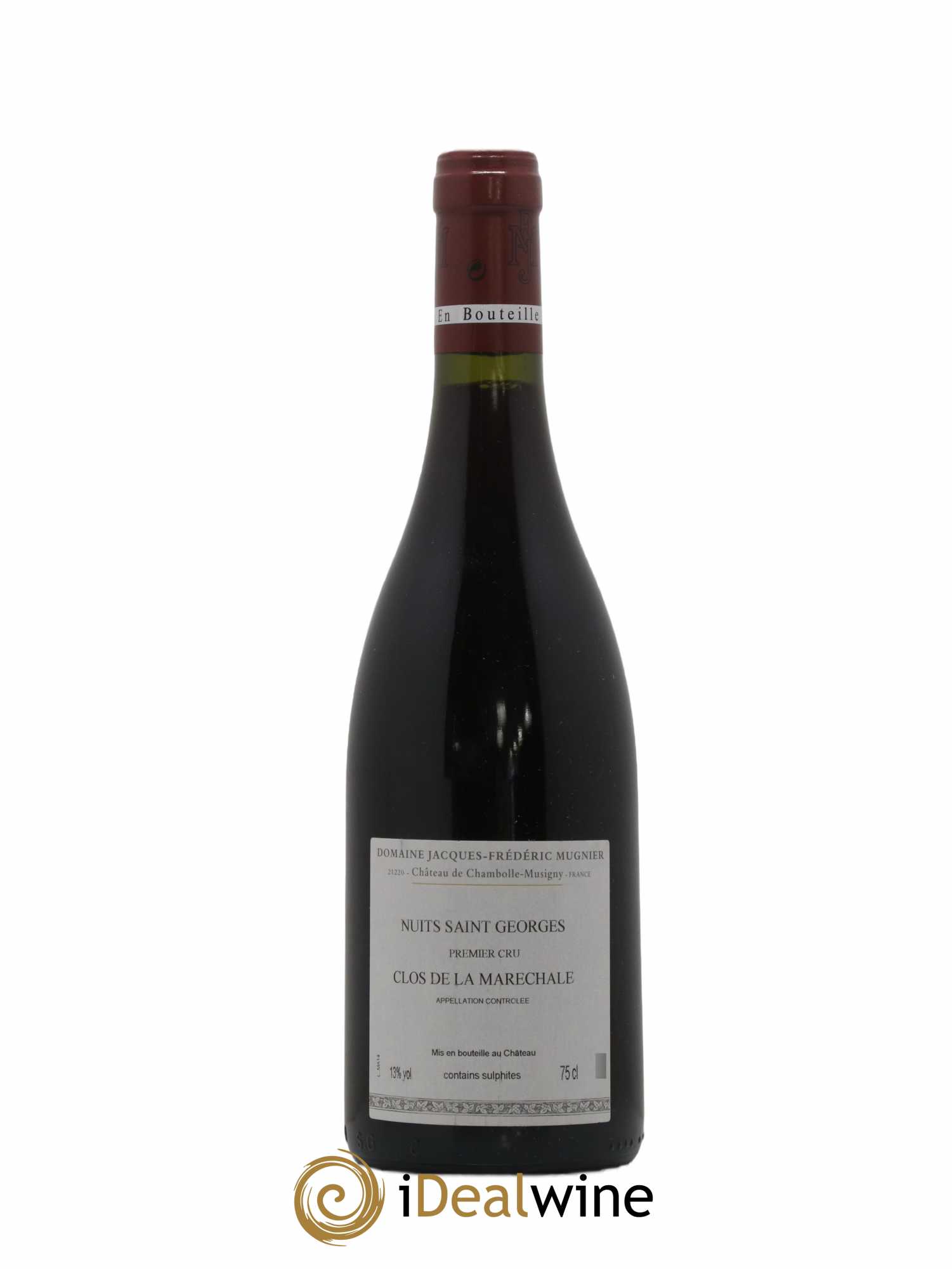 Nuits-Saint-Georges 1er Cru Clos de La Maréchale Jacques-Frédéric Mugnier 2014 - Lot de 1 bouteille - 1