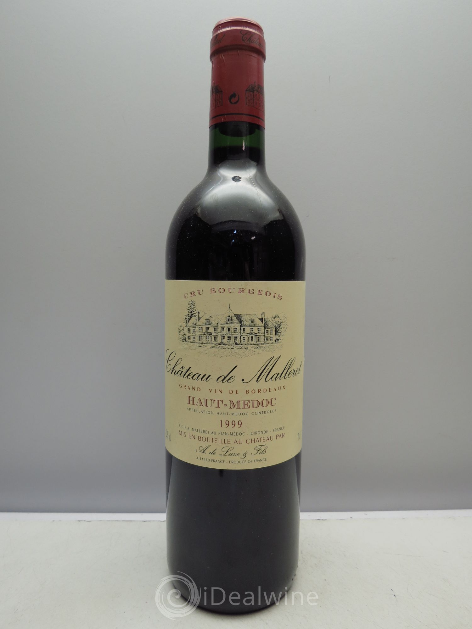 Château de Malleret Cru Bourgeois 1999 - Lot de 1 bouteille - 0