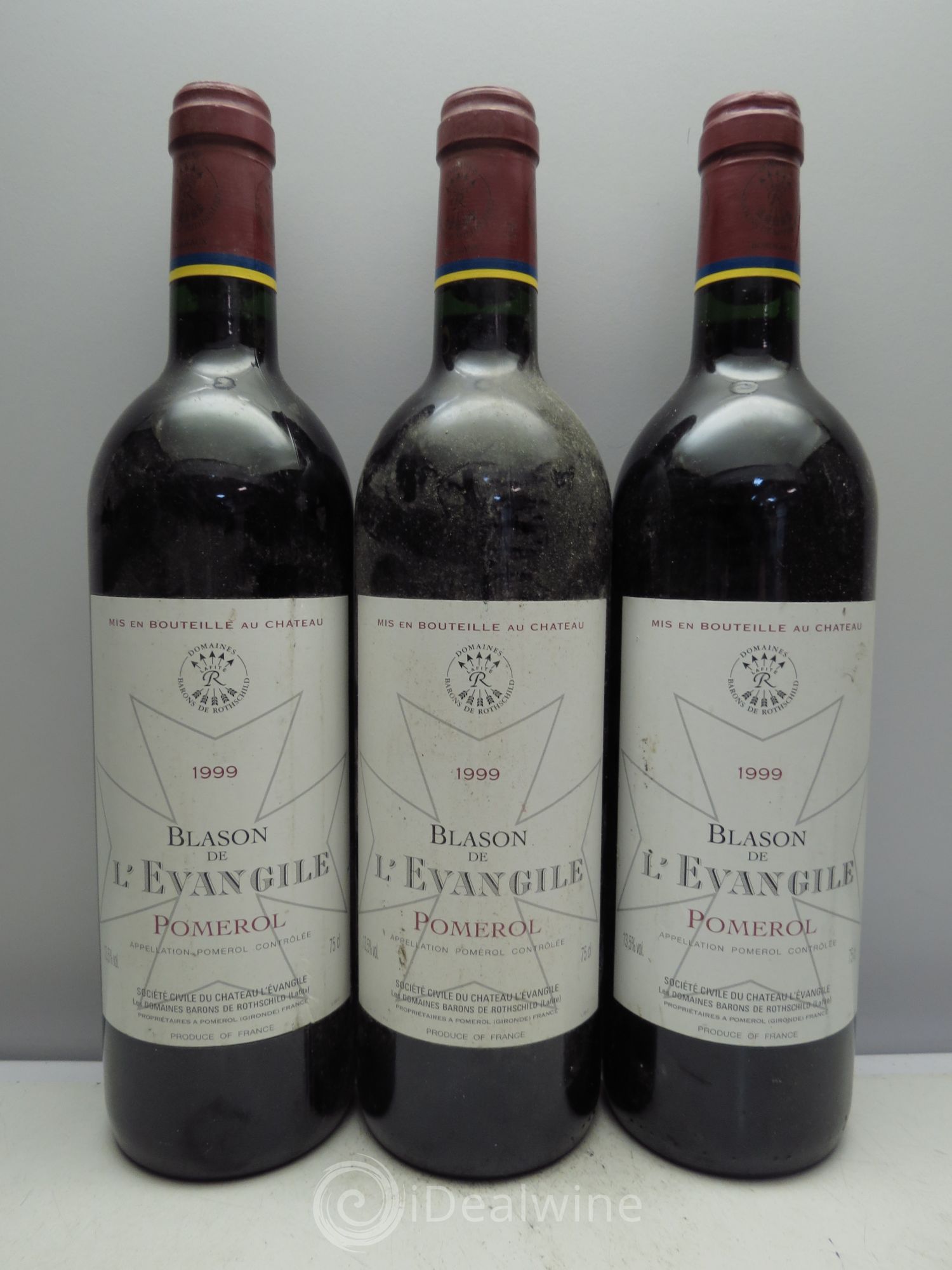 Blason de l'Evangile 1999 - Lot de 3 bouteilles - 0