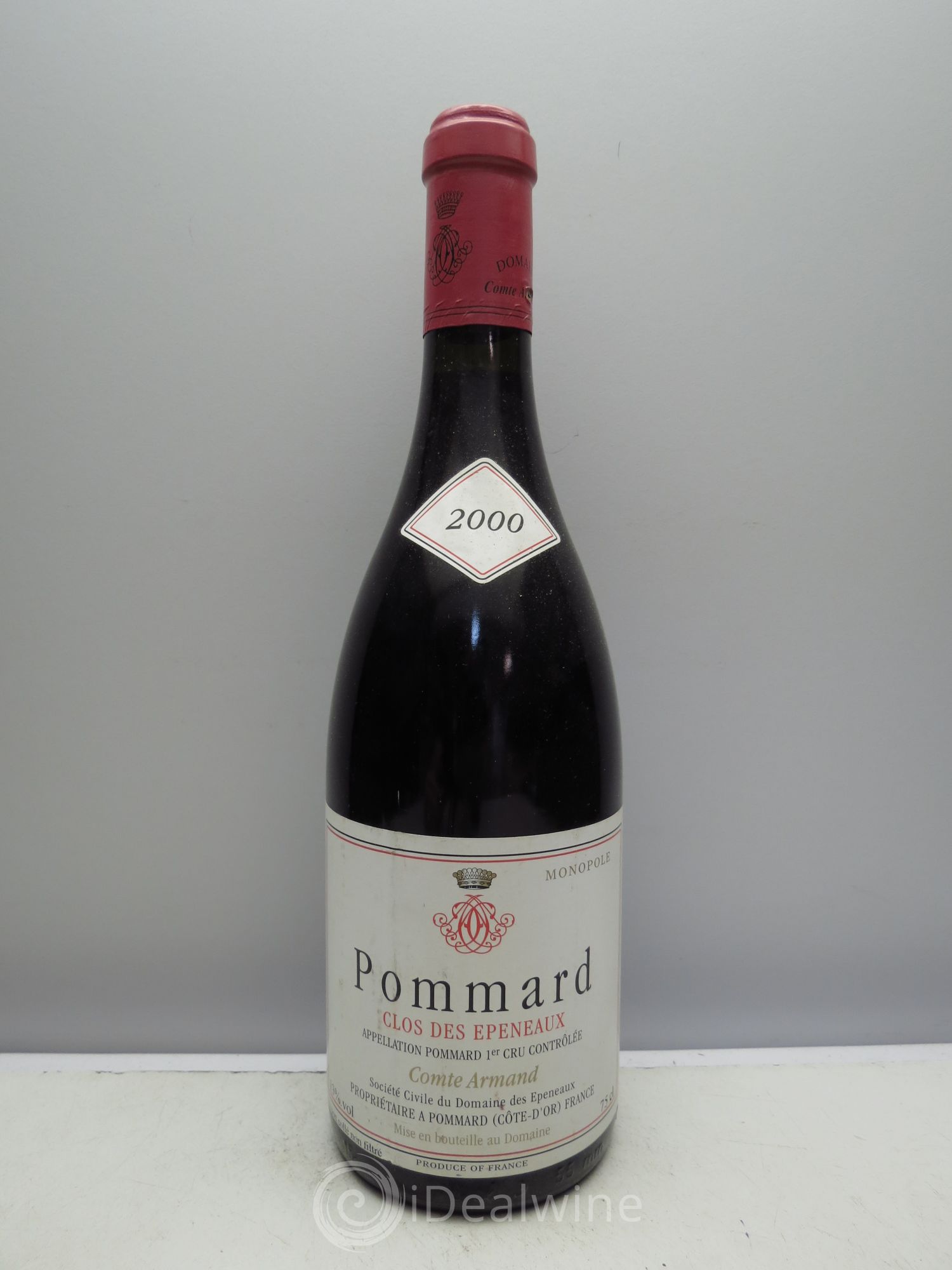 Pommard 1er Cru Clos des Epeneaux Comte Armand 2000 - Lot de 1 bouteille - 0