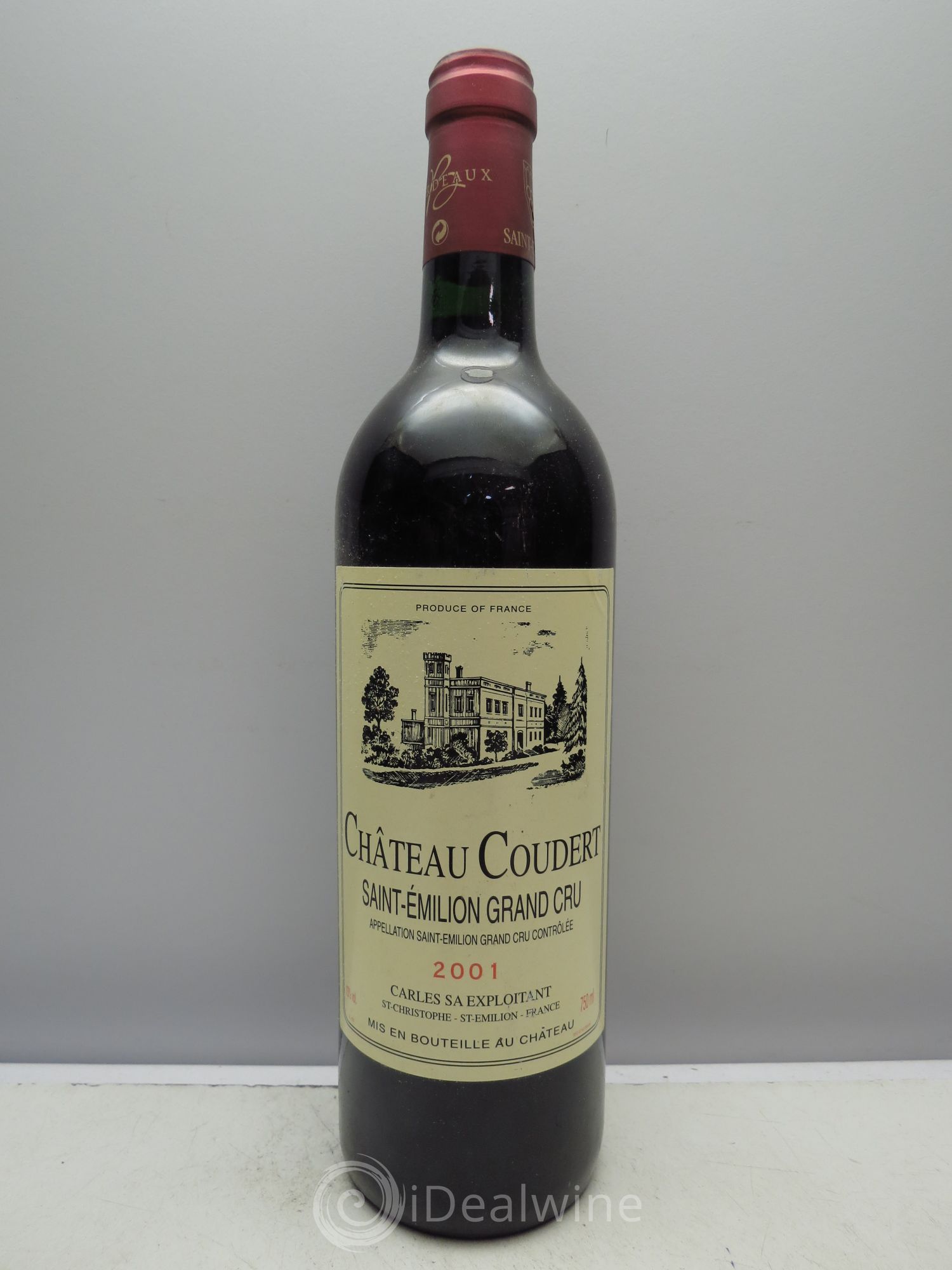 Saint-Émilion Coudert maison Carles 2001 - Posten von 1 Flasche - 0