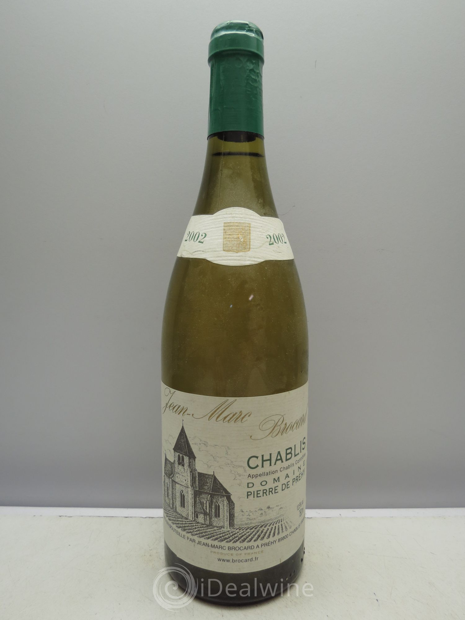 Chablis Pierre de Préhy 2002 - Posten von 1 Flasche - 0