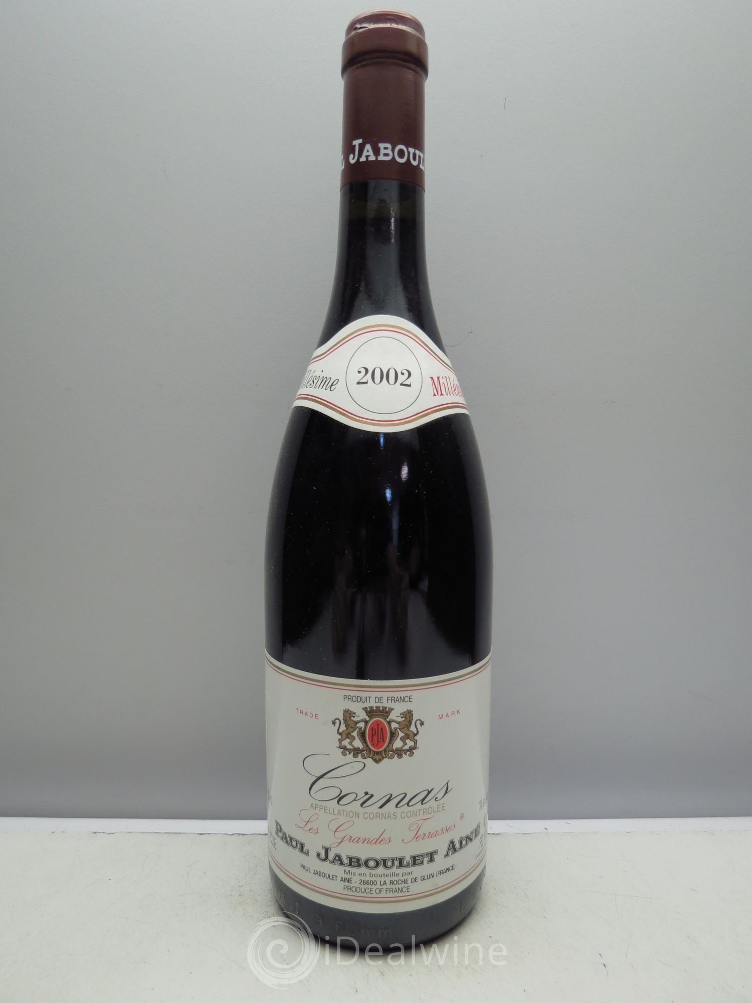 Cornas Paul Jaboulet Ainé Grandes Terrasses 2002 - Lot de 1 bouteille - 0