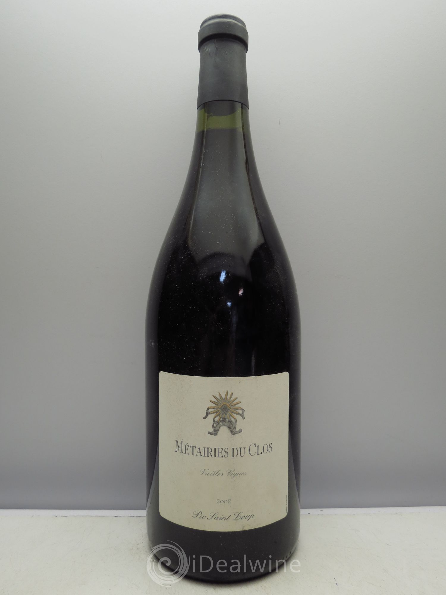 Pic Saint-Loup Les Métairies du Clos Vieilles Vignes Christophe Peyrus et Françoise Julien Vieilles Vignes 2002 - Lot de 1 magnum - 0