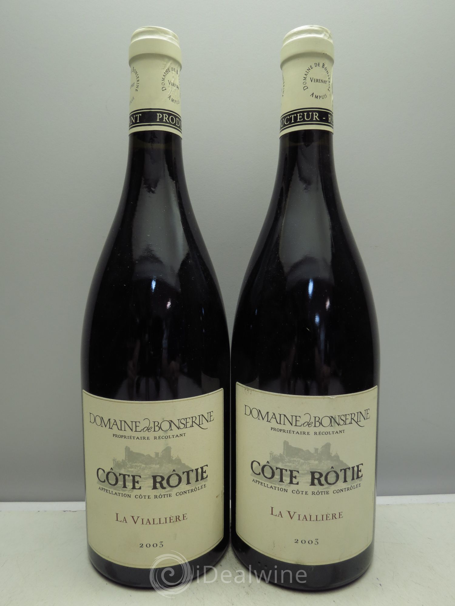 Côte-Rôtie la Viallière 2003 - Posten von 2 Flaschen - 0