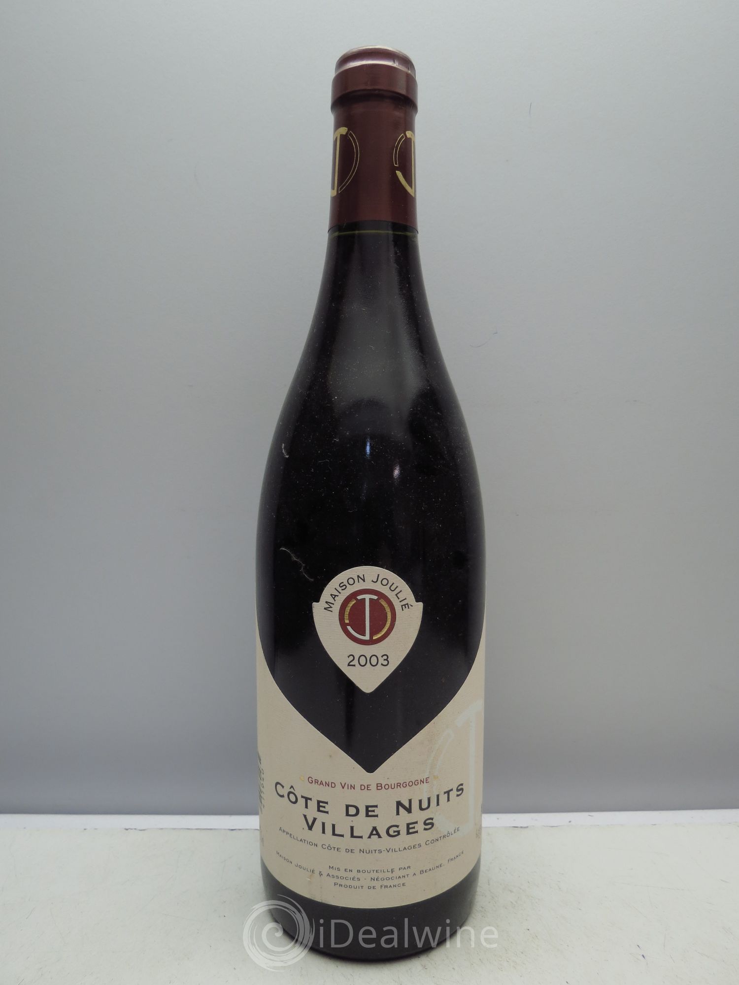 Côte de Nuits-Villages Joulie 2003 - Posten von 1 Flasche - 0
