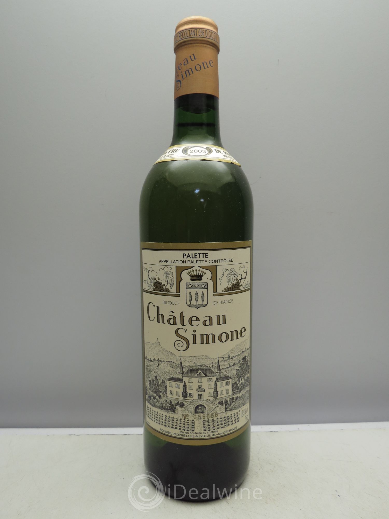 Palette Château Simone Famille Rougier 2003 - Posten von 1 Flasche - 0