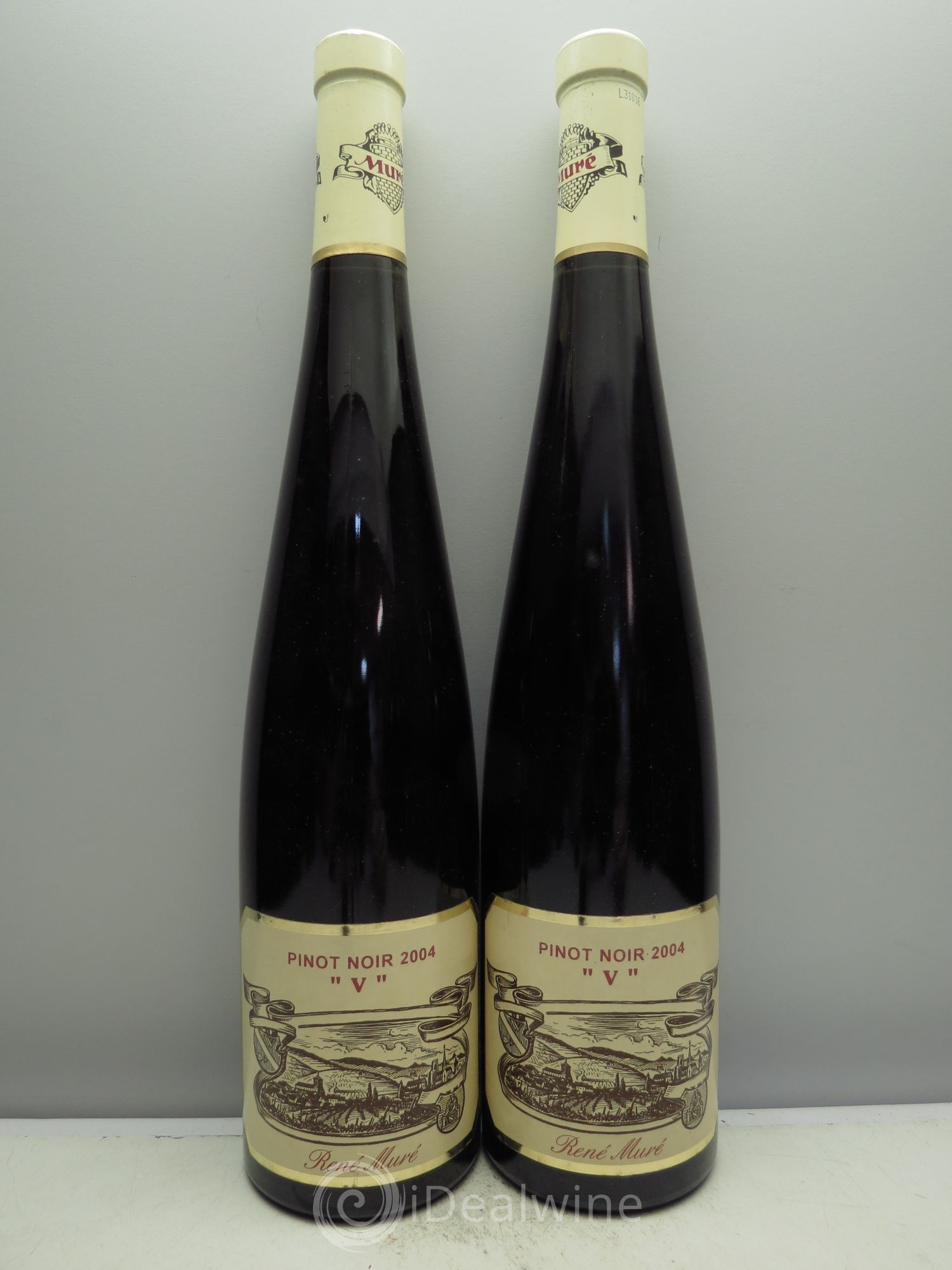 Pinot Noir Cuvée V René Mure 2004 - Lot de 2 bouteilles - 0