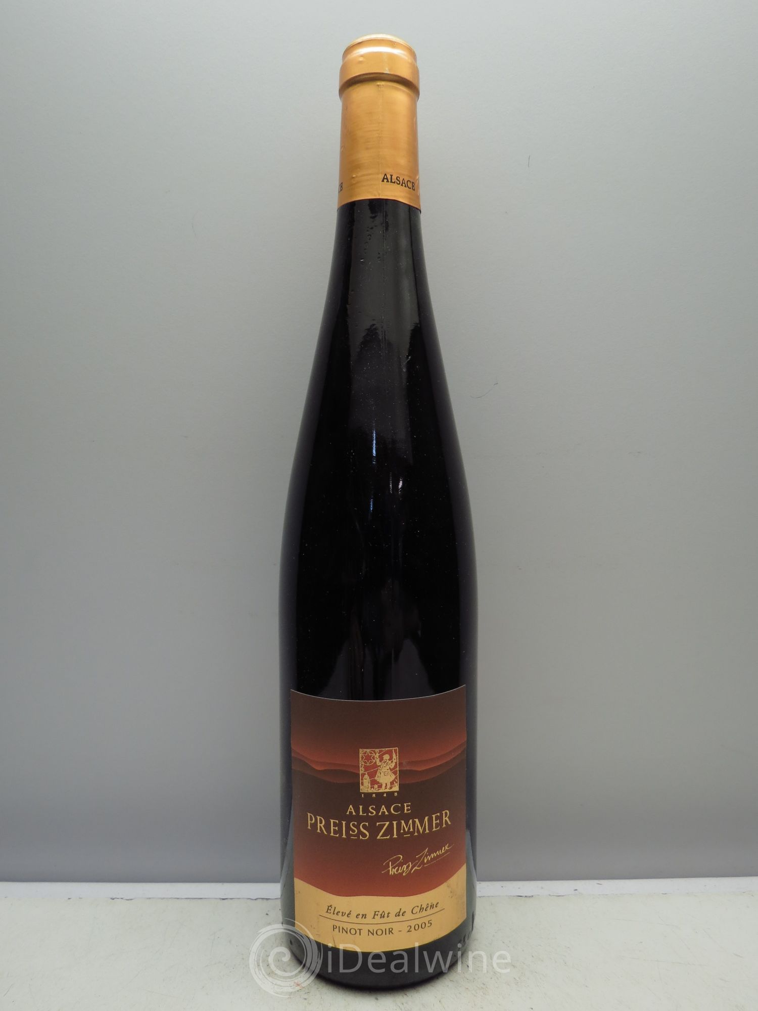 Pinot Noir Fût de Chêne Preiss Zimmer 2005 - Posten von 1 Flasche - 0