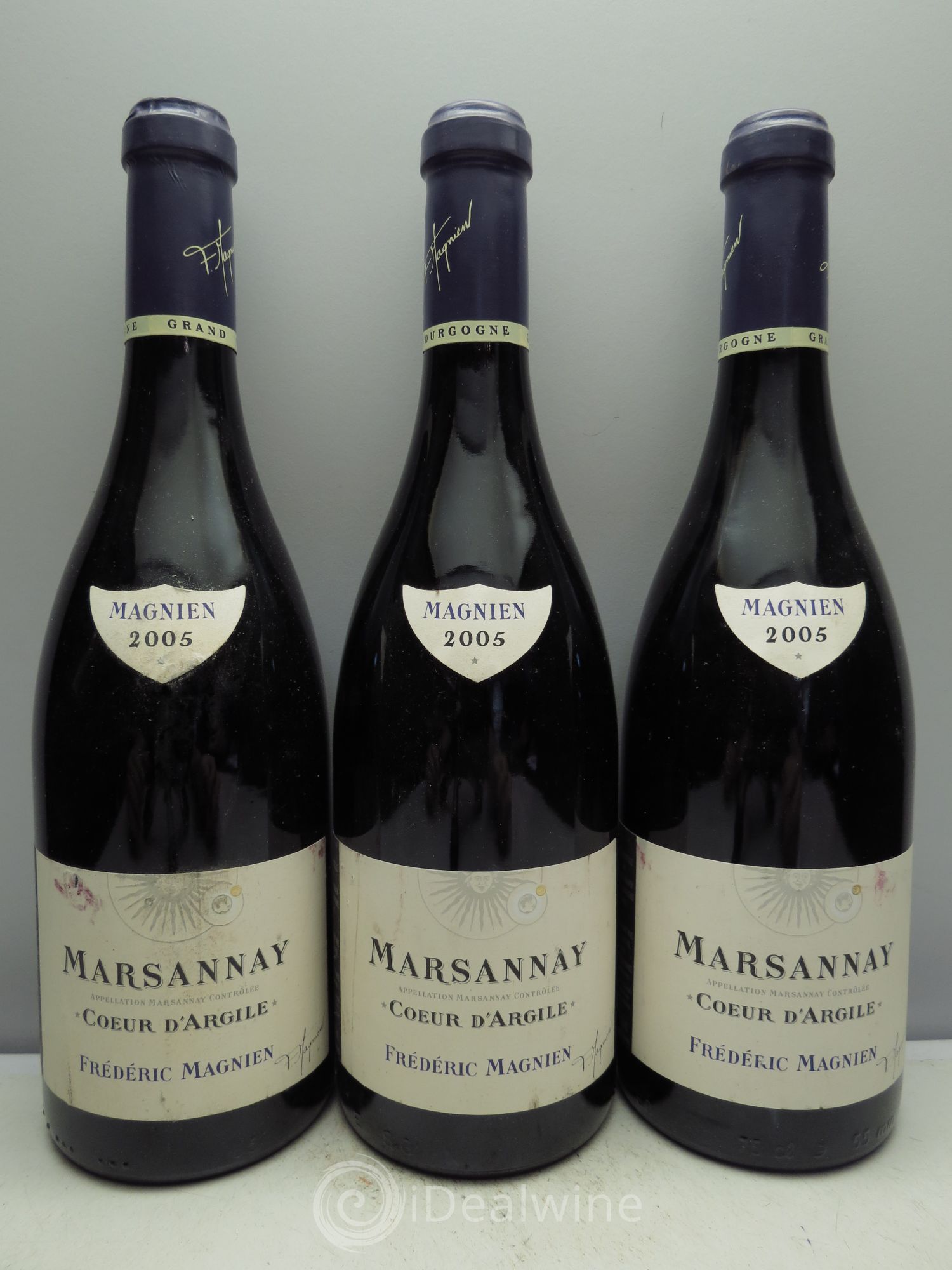 Marsannay Coeur d'Argile Frédéric Magnin 2005 - Lot de 3 bouteilles - 0