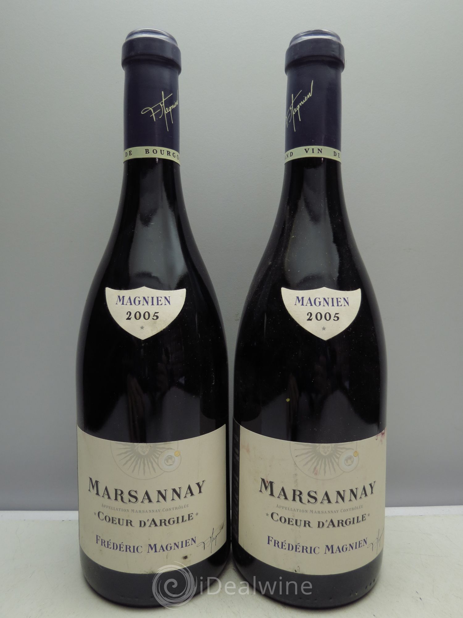 Marsannay Coeur d'Argile Frédéric Magnin 2005 - Lot de 2 bouteilles - 0