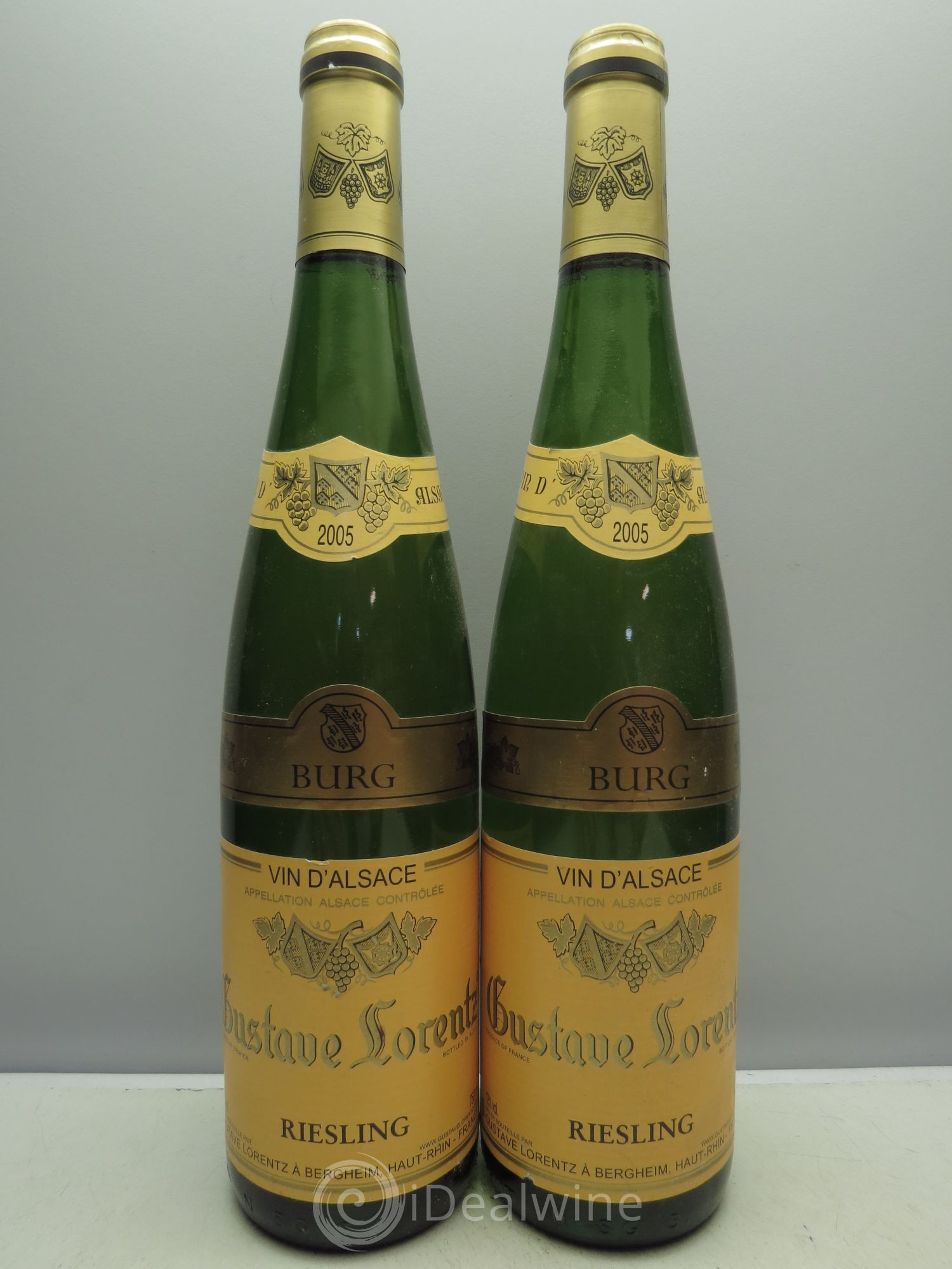 Riesling Burg Gustave Lorentz 2005 - Posten von 2 Flaschen - 0