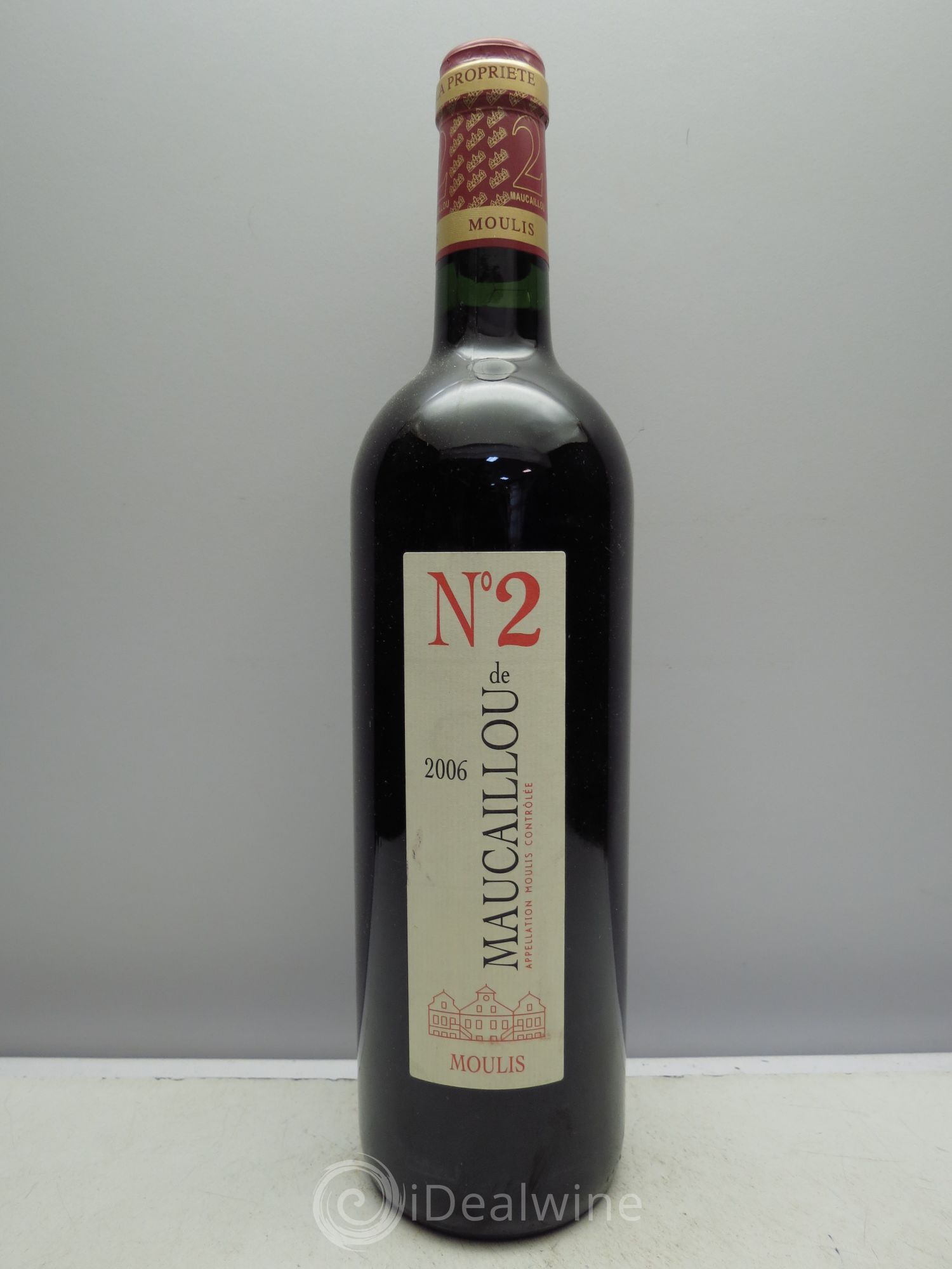 Moulis en Médoc N°2 de Maucaillou 2006 - Lot de 1 bouteille - 0