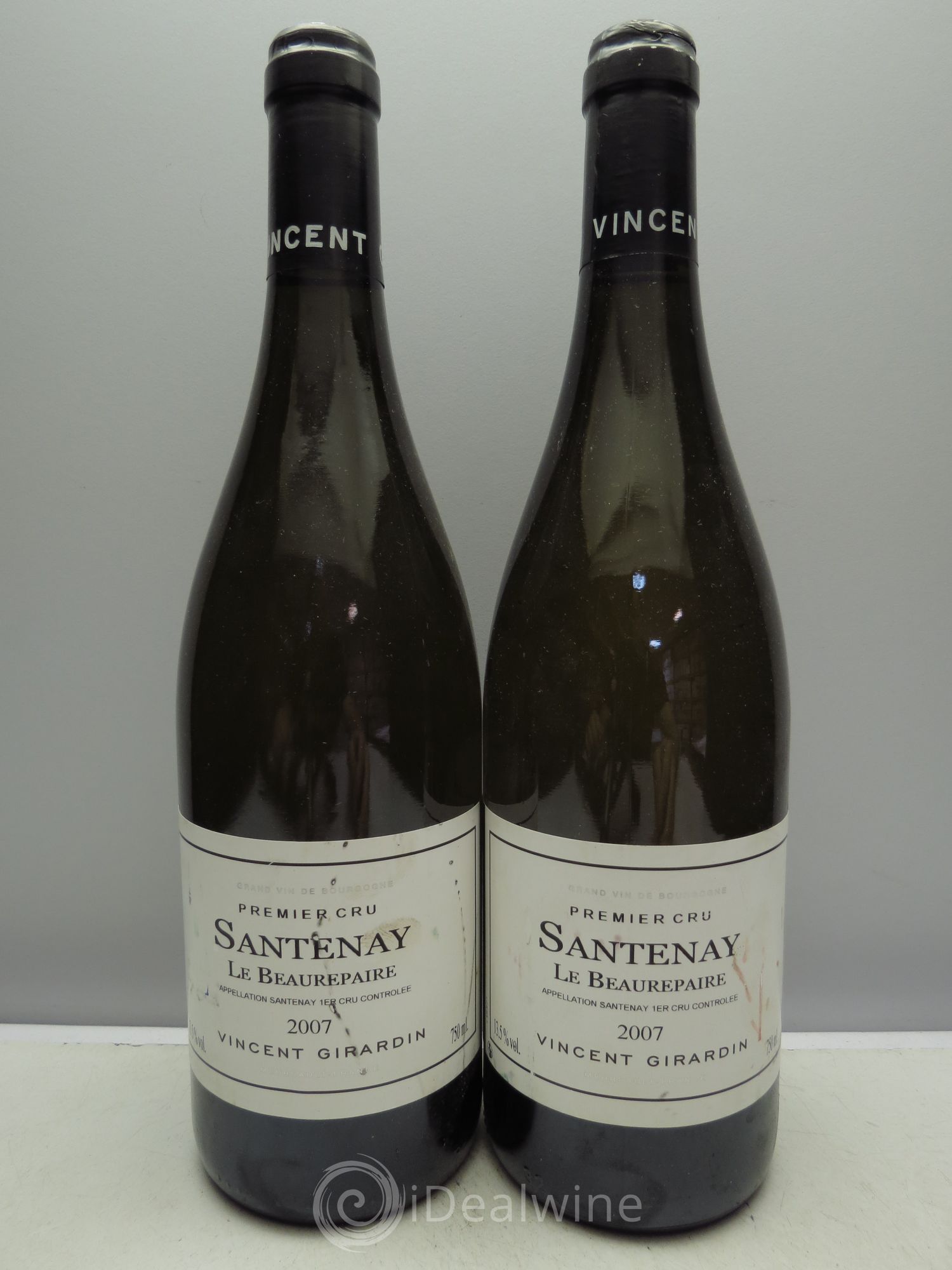 Santenay 1er Cru le Beaurepaire Vincent Girardin 2007 - Posten von 2 Flaschen - 0