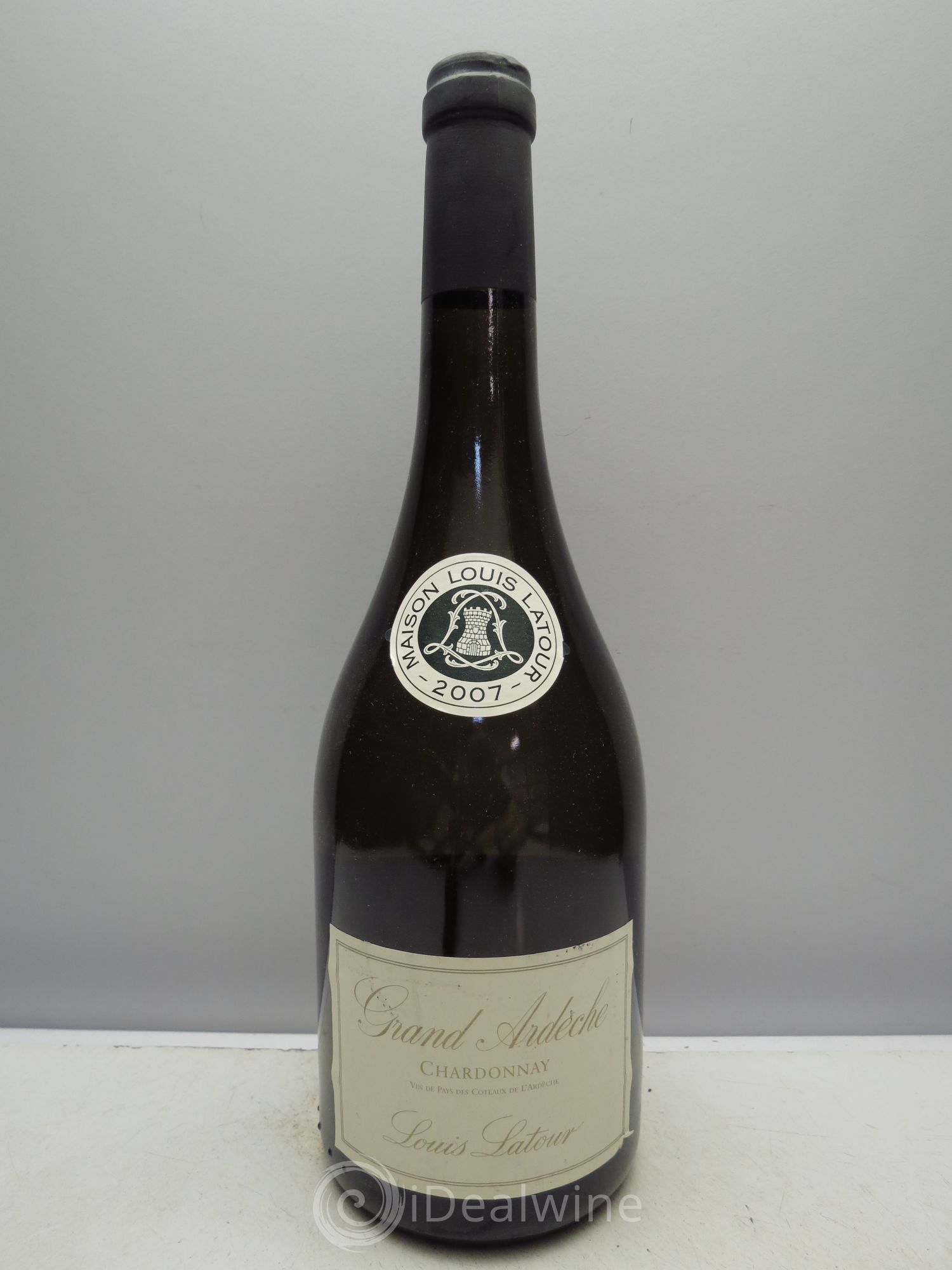 Divers Vin de Pays des Coteaux de l'Ardèche Chardonnay Grand Ardèche Louis Latour 2007 - Posten von 1 Flasche - 0