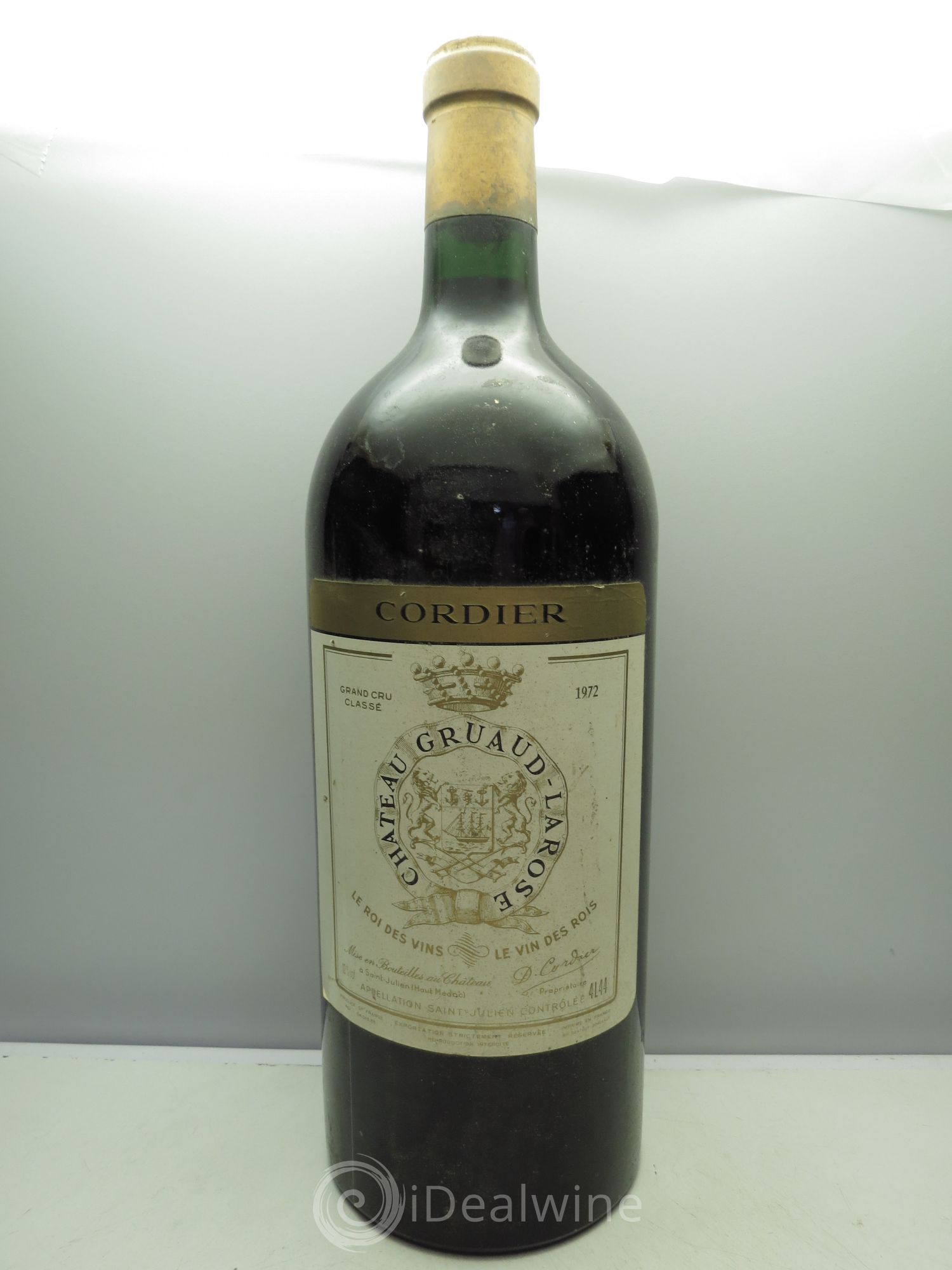 Château Gruaud Larose 2ème Grand Cru Classé (CBO sans Couvercle) 1972 - Lot de 1 jeroboam - 0