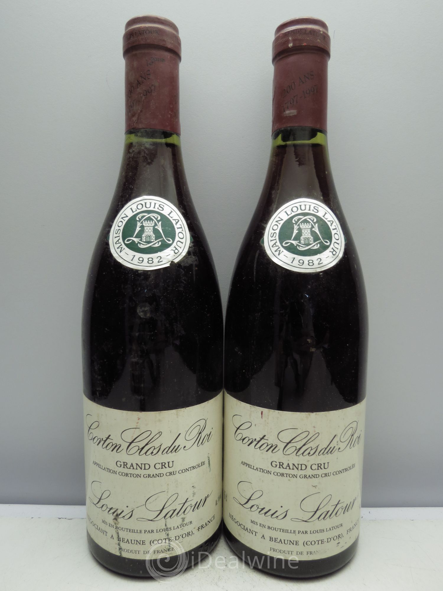 Corton Grand Cru 1982 - Lot de 2 bouteilles - 0