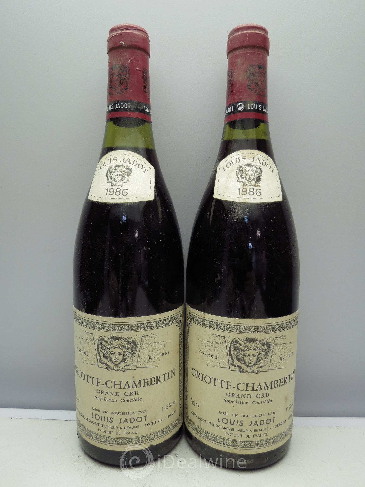 Griotte-Chambertin Grand Cru 1986 - Lot de 2 bouteilles - 0