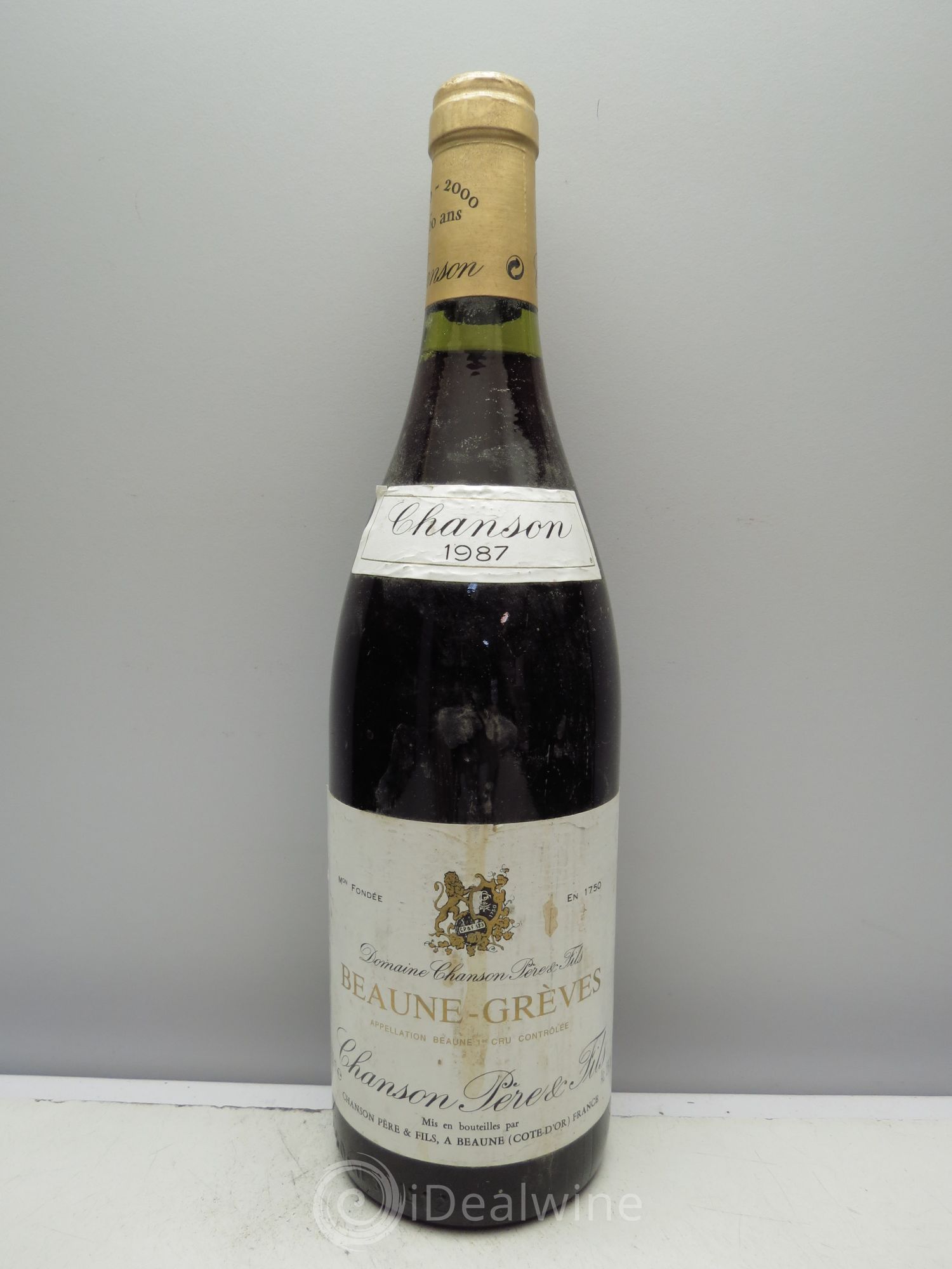 Beaune 1er Cru Chanson 1987 - Lot de 1 bouteille - 0