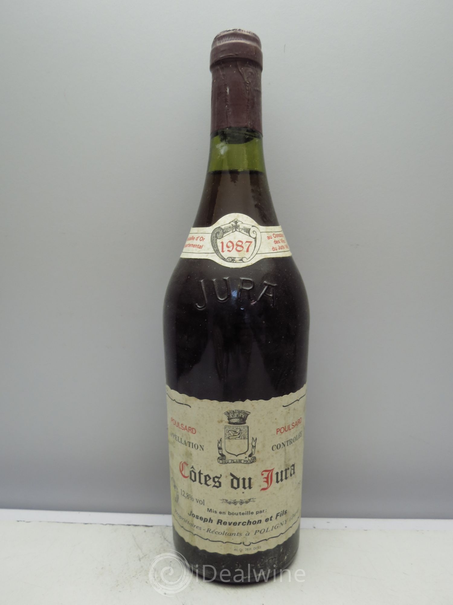 Côtes du Jura Poulsard Joseph Reverchon 1987 - Lot de 1 bouteille - 0