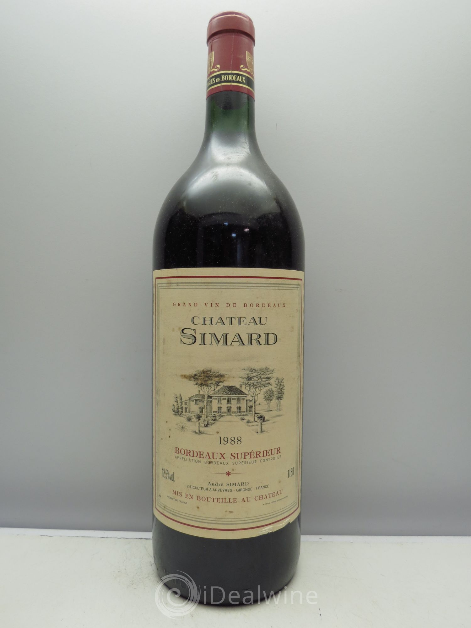 Château Simard 1988 - Posten von 1 Magnum - 0