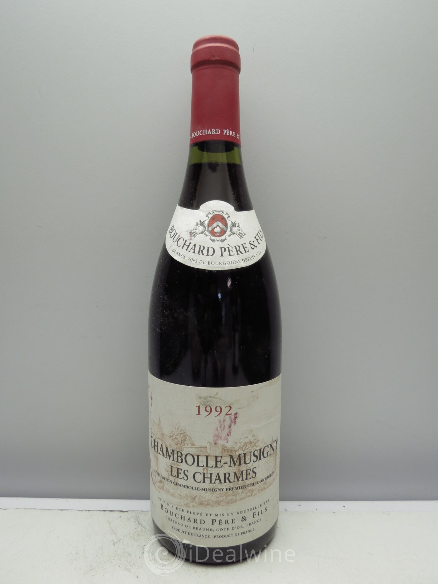 Chambolle-Musigny 1er Cru Bouchard 1992 - Lot de 1 bouteille - 0