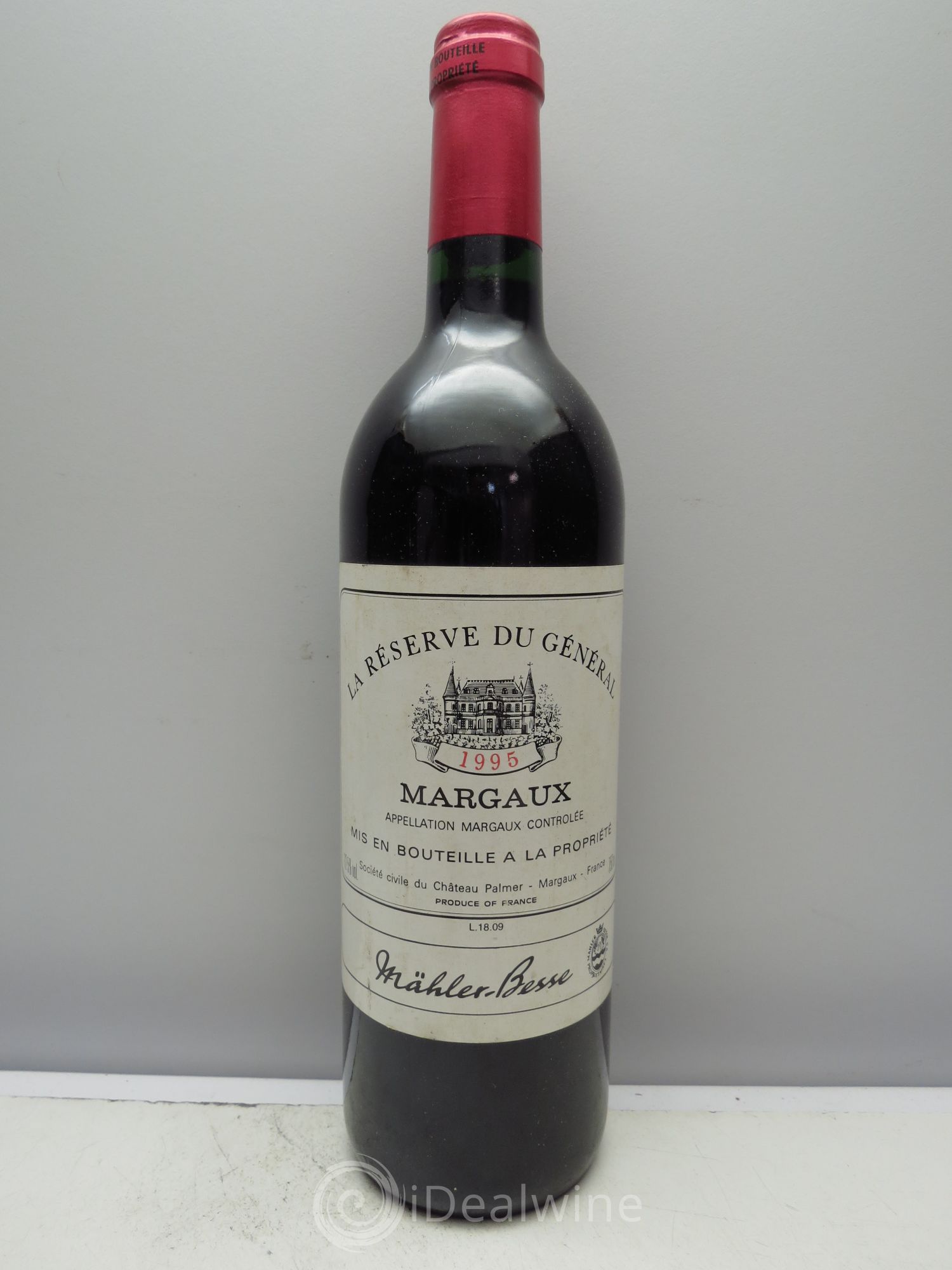 Bordeaux Margaux la Réserve du Général 1995 - Posten von 1 Flasche - 0