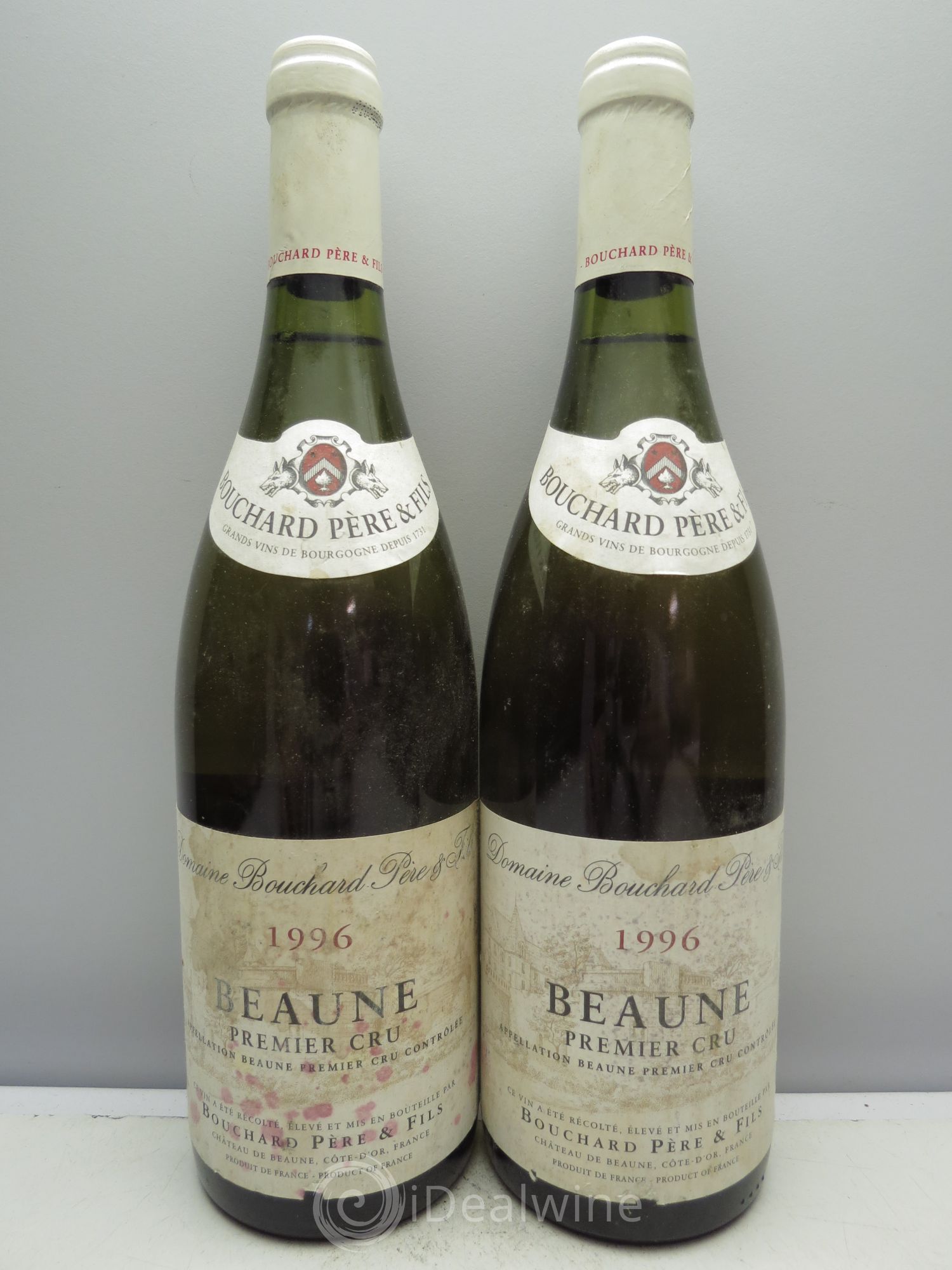 Beaune 1er Cru 1996 - Lot de 2 bouteilles - 0