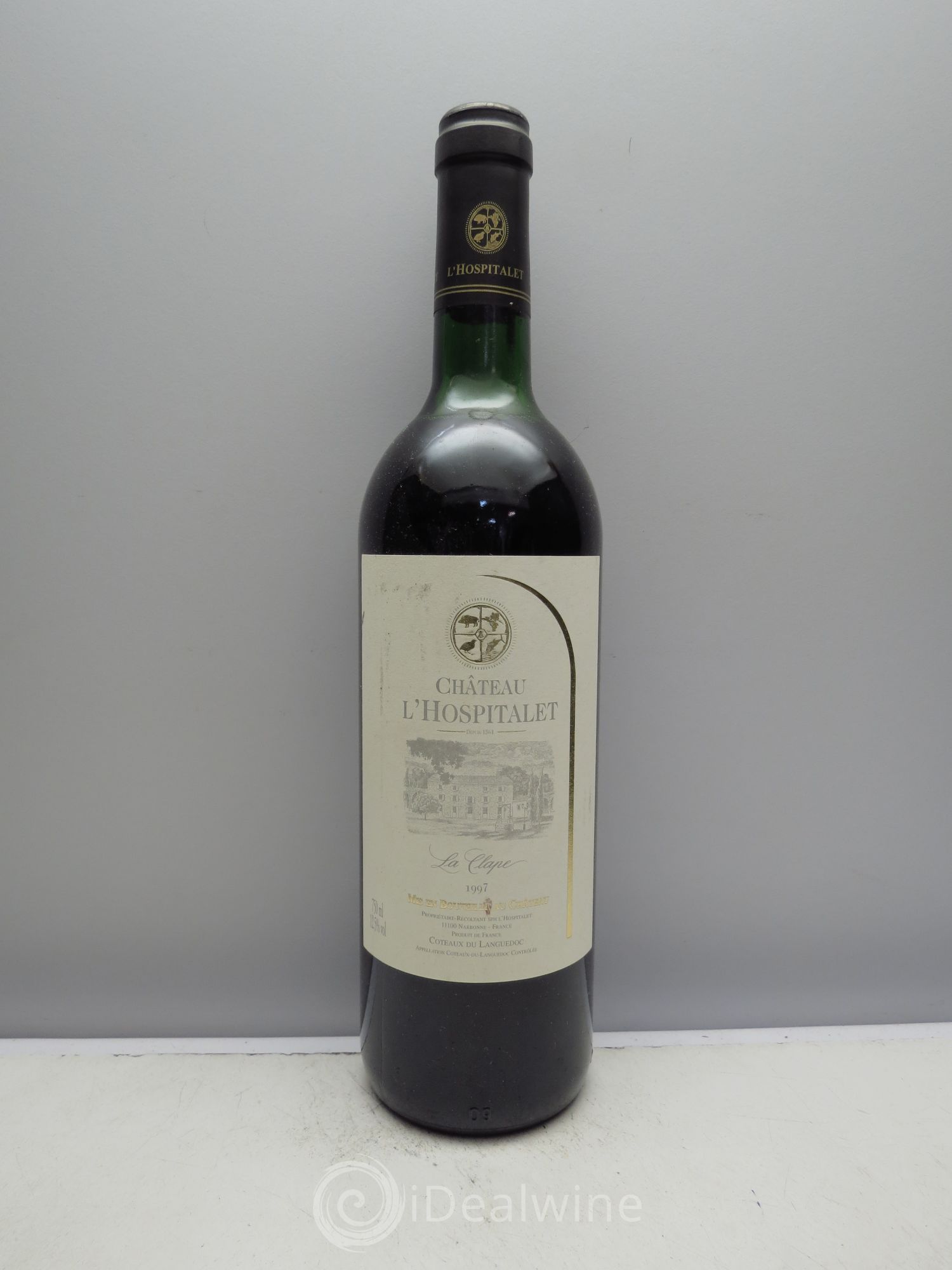 Coteaux du Languedoc l'Hospitalet la Clape 1997 - Lot de 6 bouteilles - 0