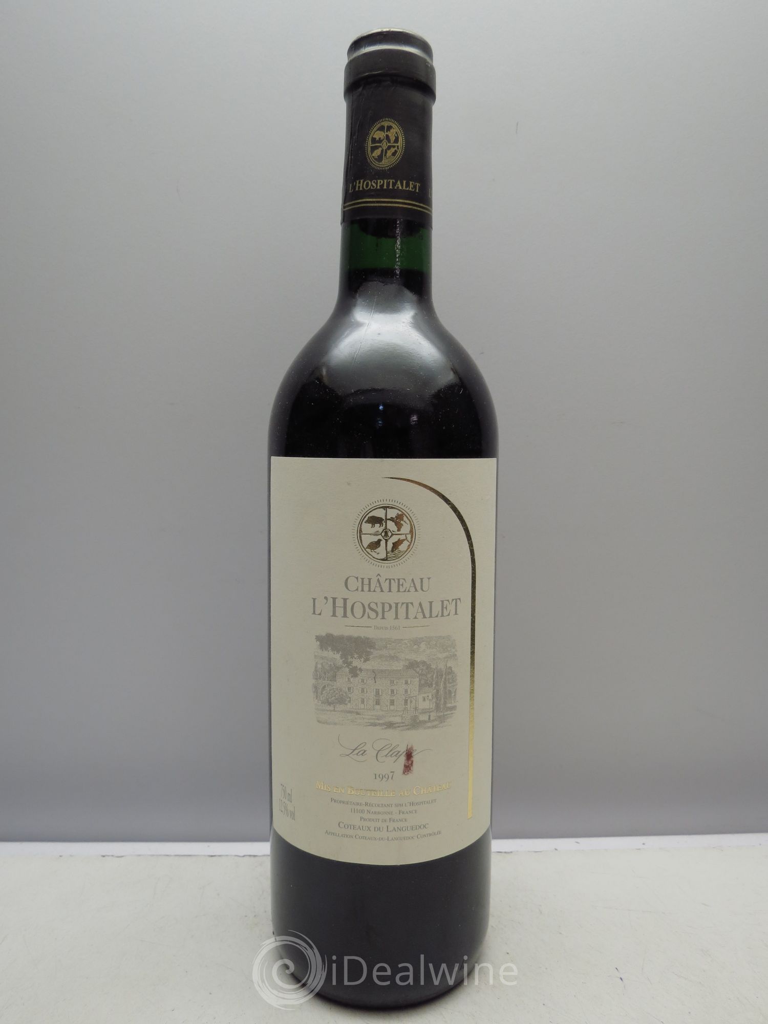 Coteaux du Languedoc l'Hospitalet la Clape 1997 - Posten von 1 Flasche - 0