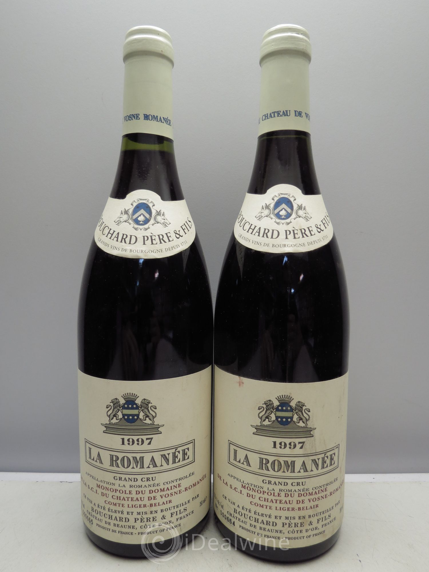 La Romanée Grand Cru Comte Liger-Belair (Domaine du) 1997 - Lot de 2 bouteilles - 0