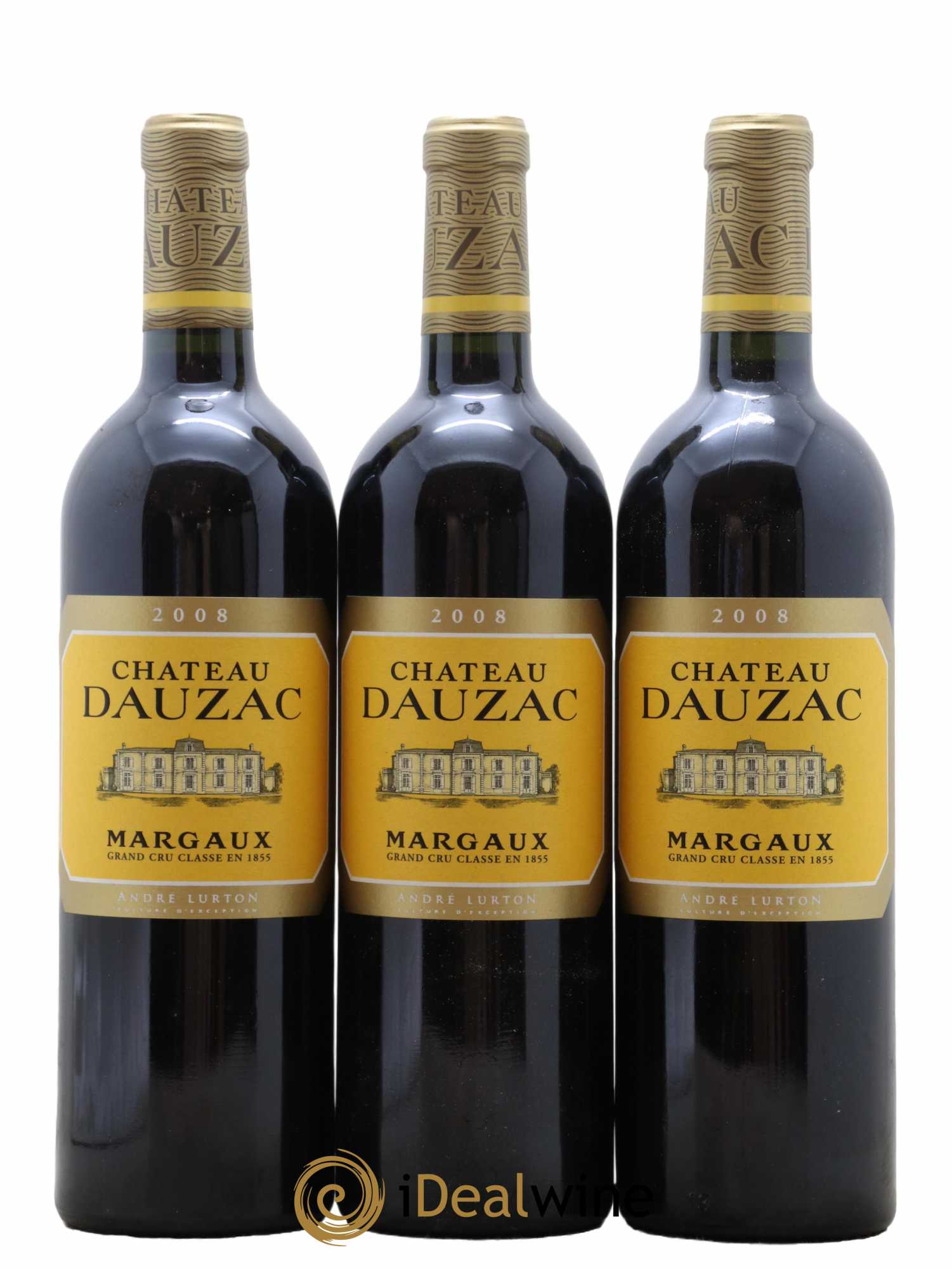 Château Dauzac 5ème Grand Cru Classé 2008 - Lot de 12 bouteilles - 2