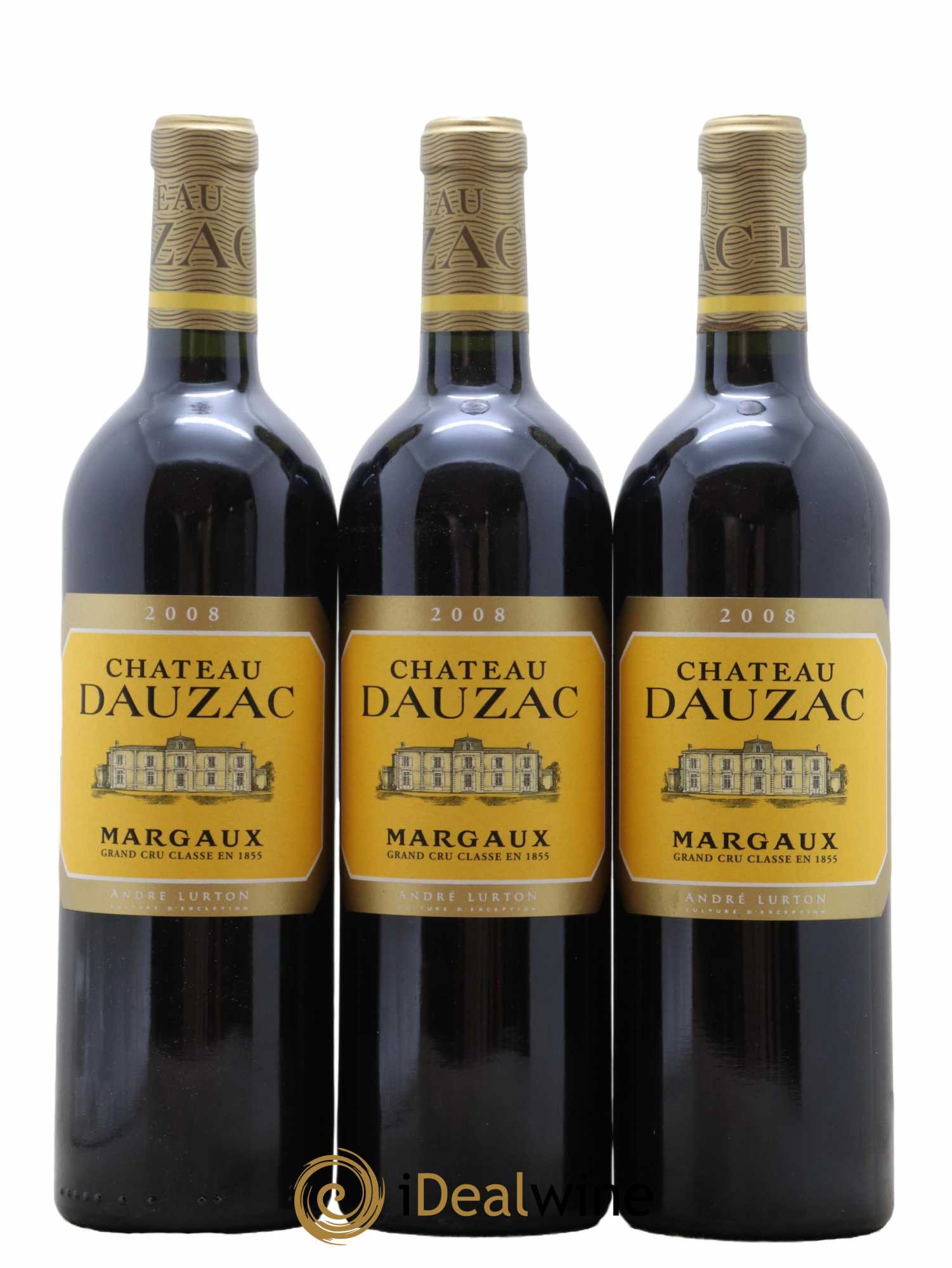 Château Dauzac 5ème Grand Cru Classé 2008 - Lot de 12 bouteilles - 3