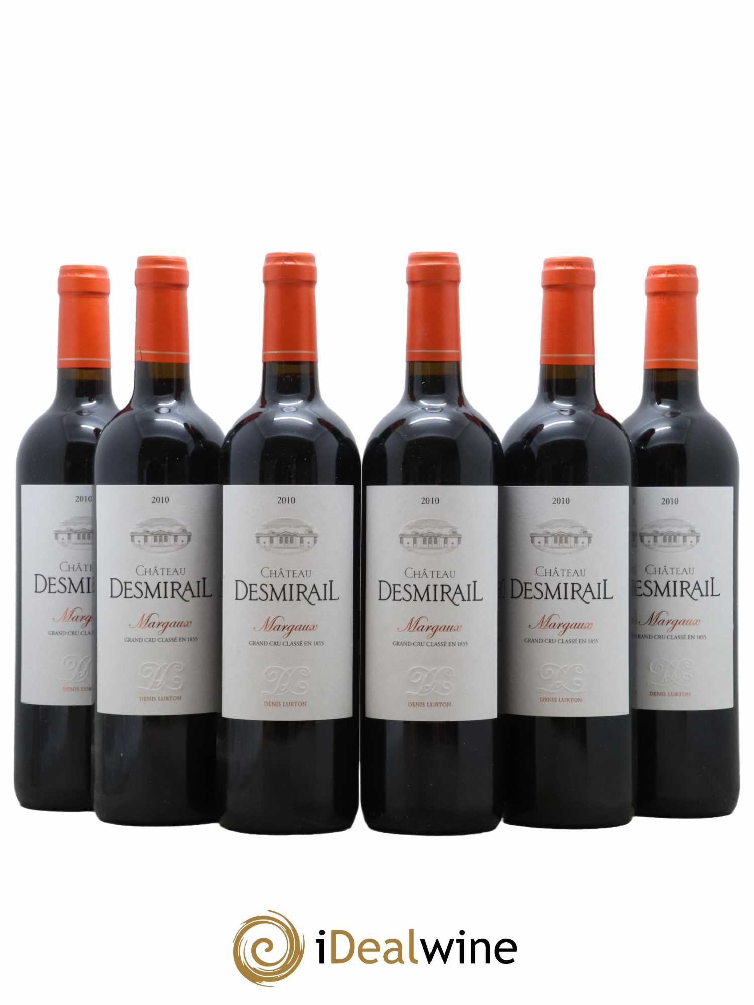 Château Desmirail 3ème Grand Cru Classé 2010 - Lot de 6 bouteilles - 0