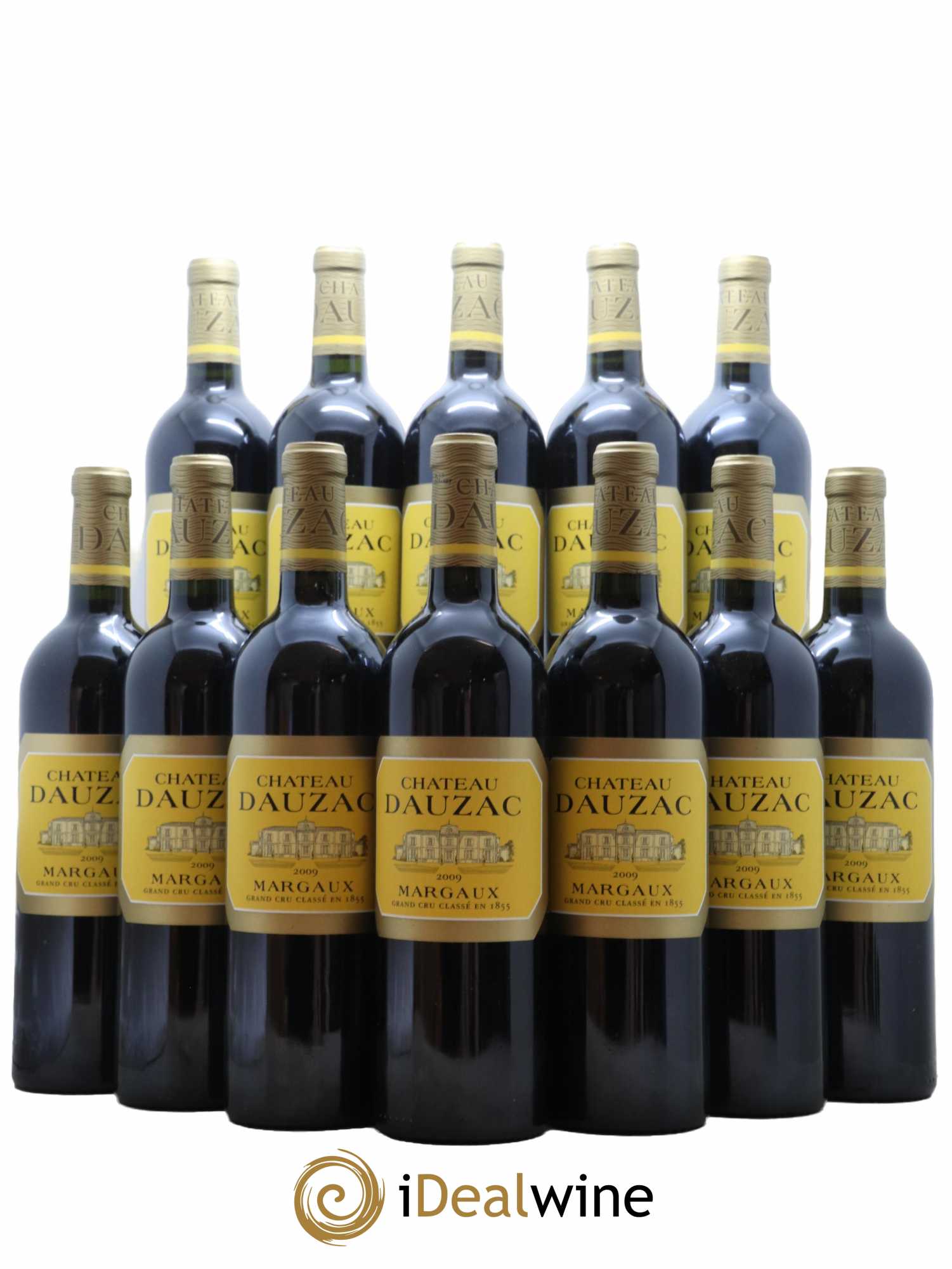 Château Dauzac 5ème Grand Cru Classé 2009 - Lot de 12 bouteilles - 0