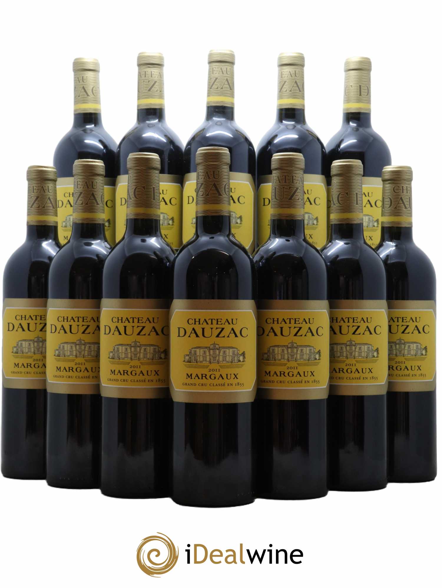 Château Dauzac 5ème Grand Cru Classé 2011 - Lot de 12 bouteilles - 0