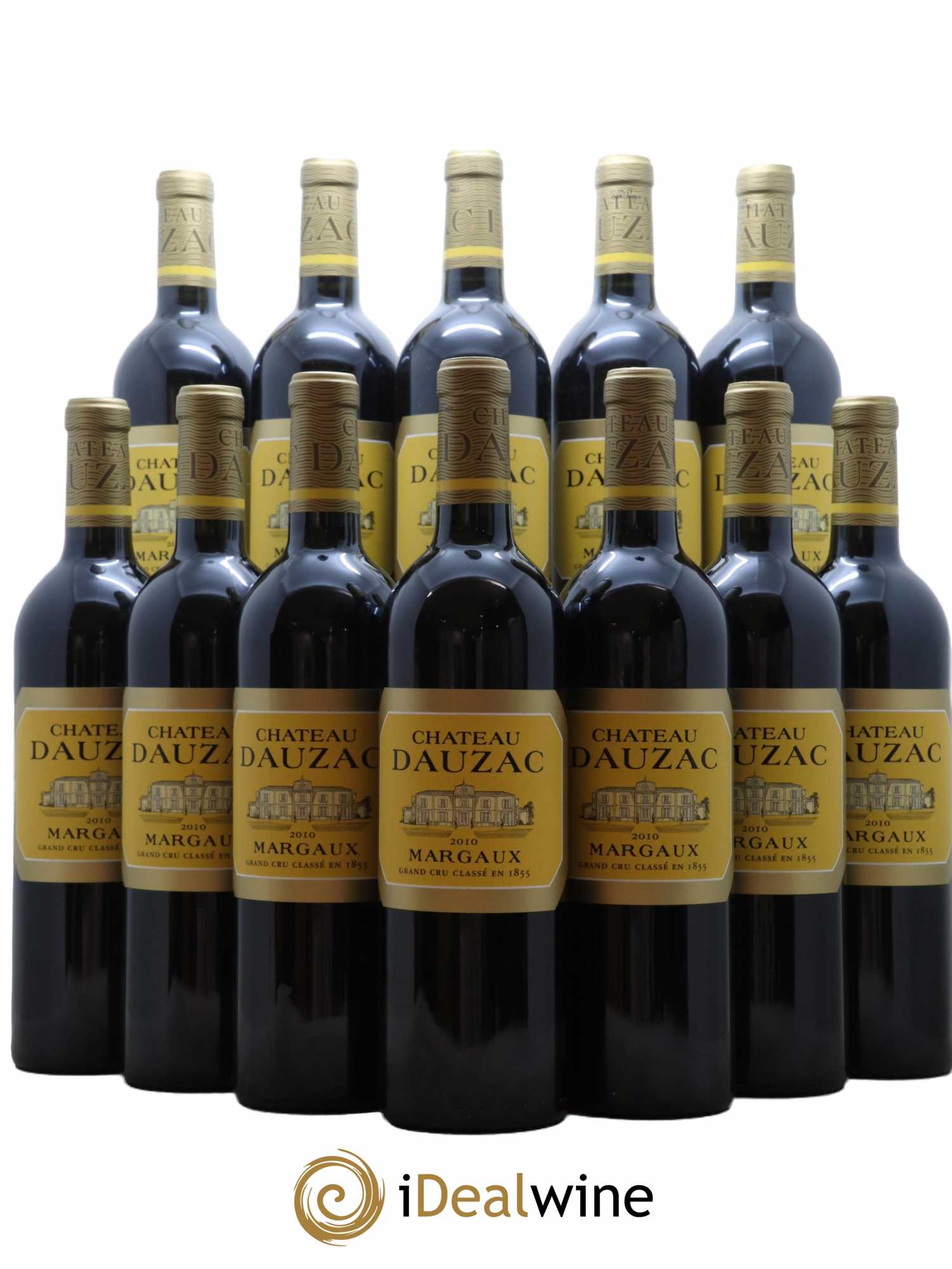 Château Dauzac 5ème Grand Cru Classé 2010 - Lot de 12 bouteilles - 0