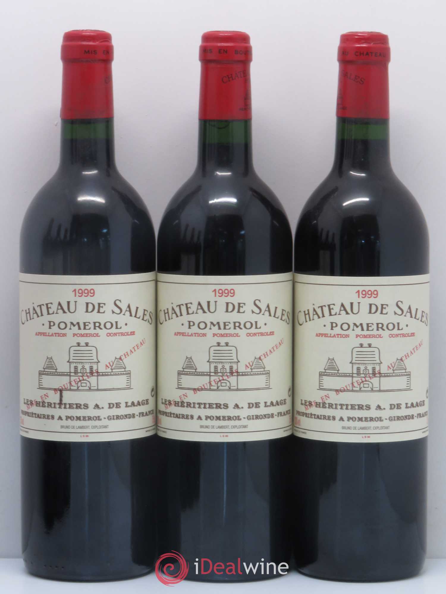 Château de Sales 1999 - Lot de 6 bouteilles - 1