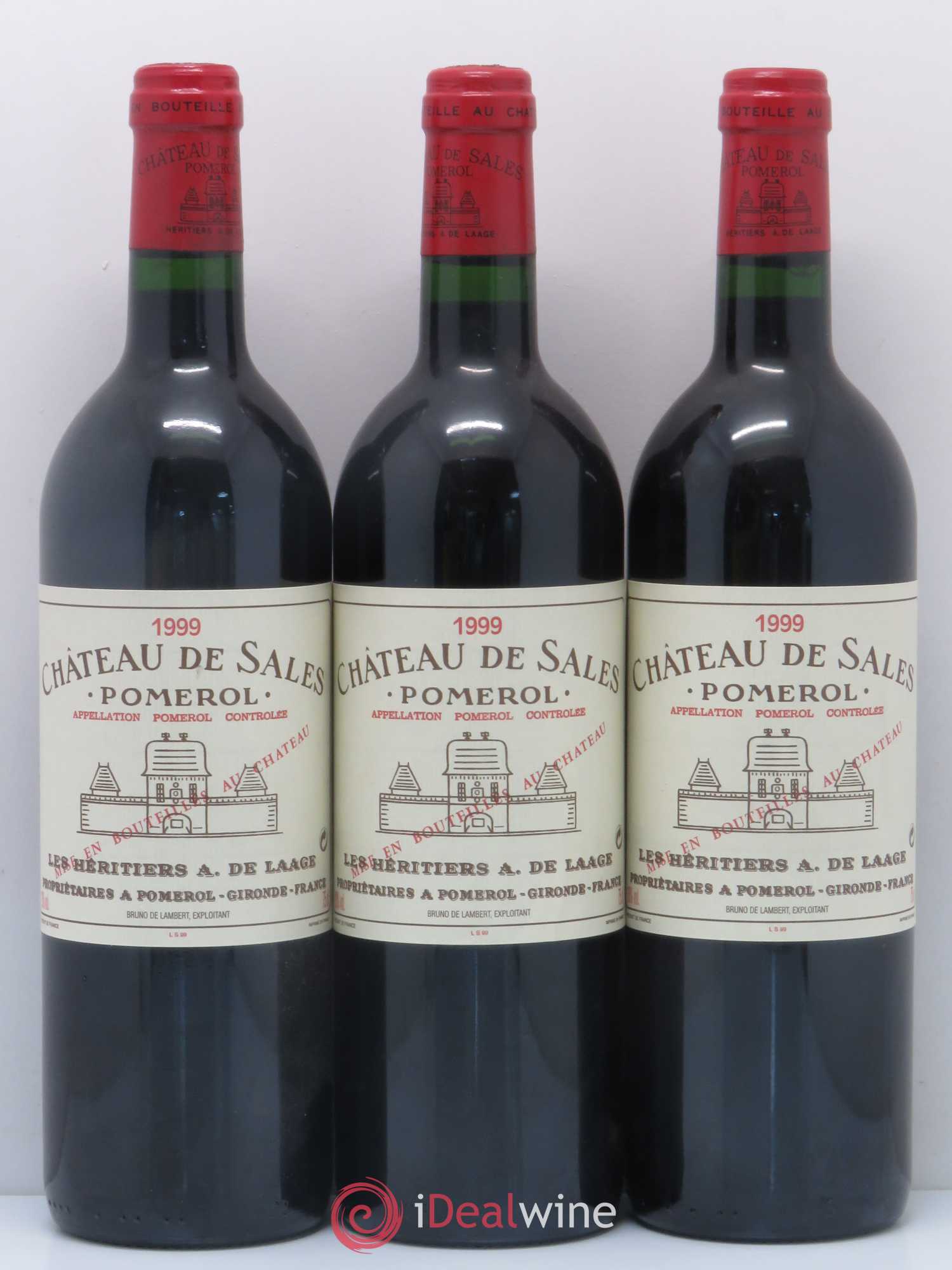 Château de Sales 1999 - Lot de 6 bouteilles - 2