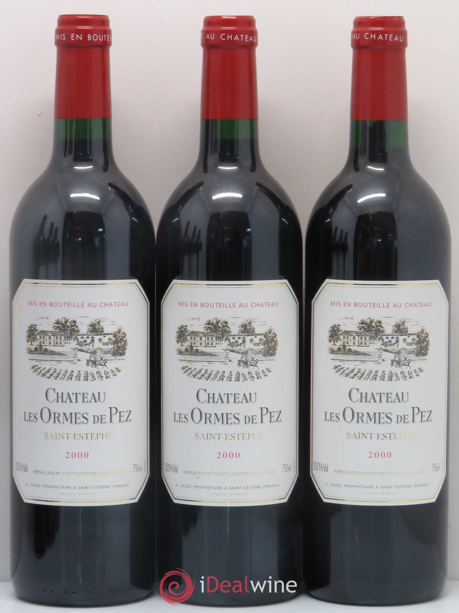 Château les Ormes de Pez 2000 - Lot de 6 bouteilles - 1