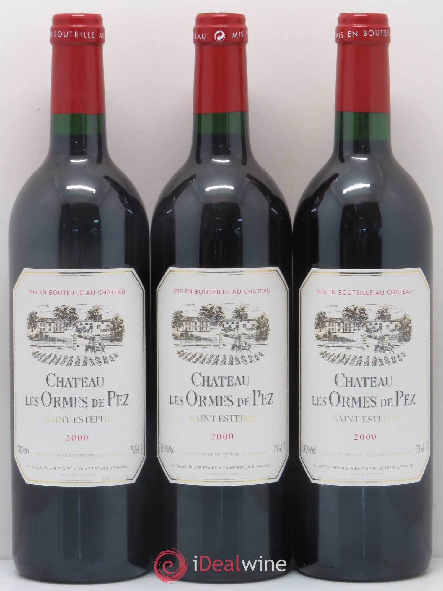 Château les Ormes de Pez 2000 - Lot de 6 bouteilles - 2