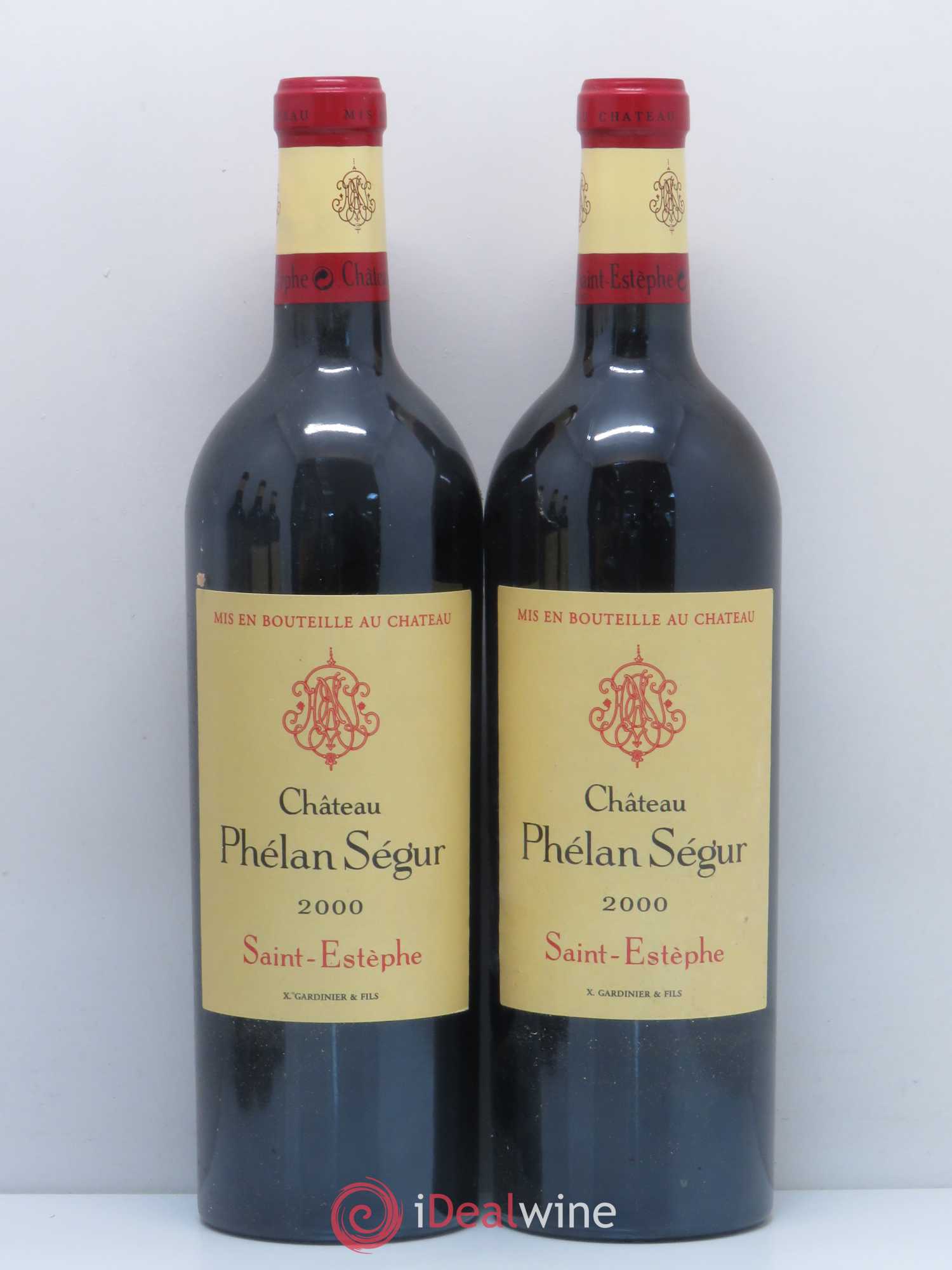 Château Phélan Ségur 2000 - Posten von 5 Flaschen - 2